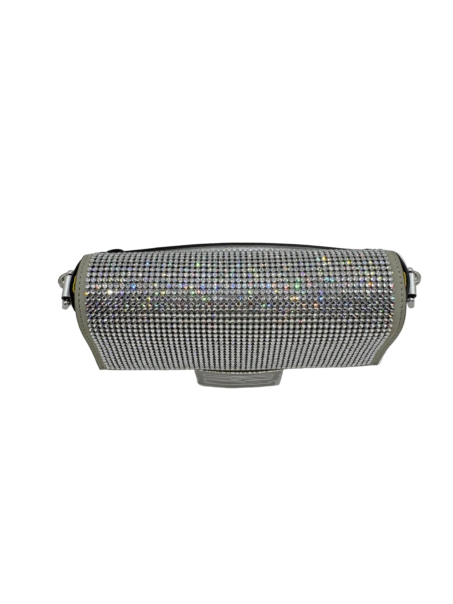 Fendi Mini Silver Crystals Baguette