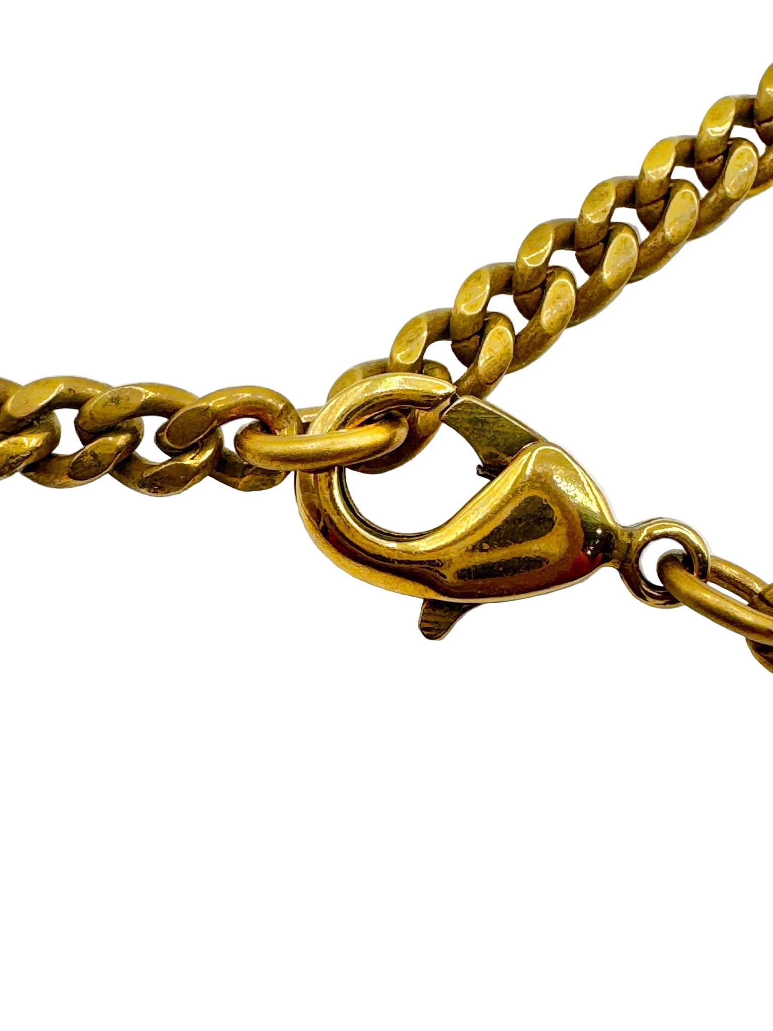 Chanel CC Gold Crystal Necklace