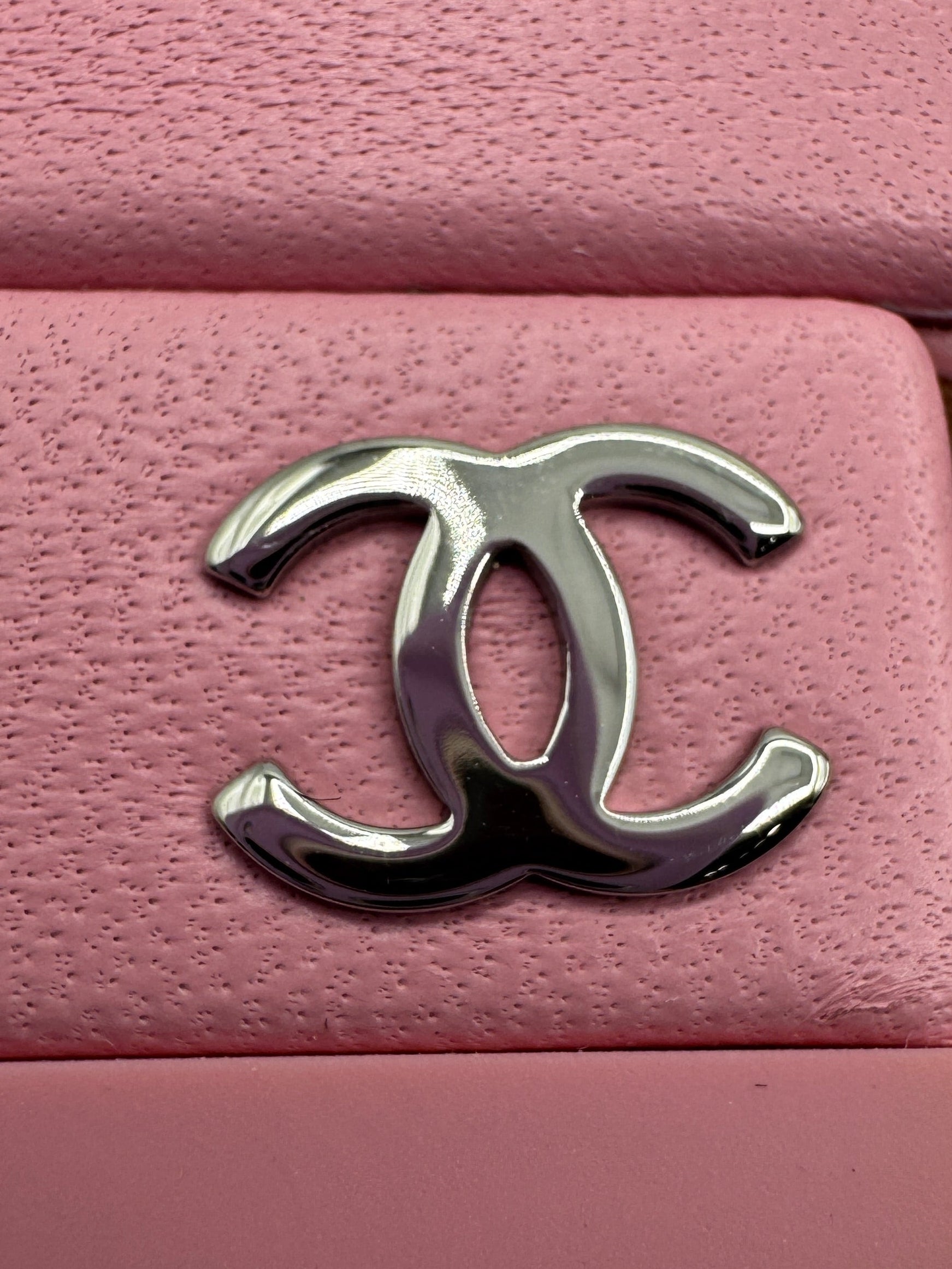 Chanel Pink Sequins Slingback Flats