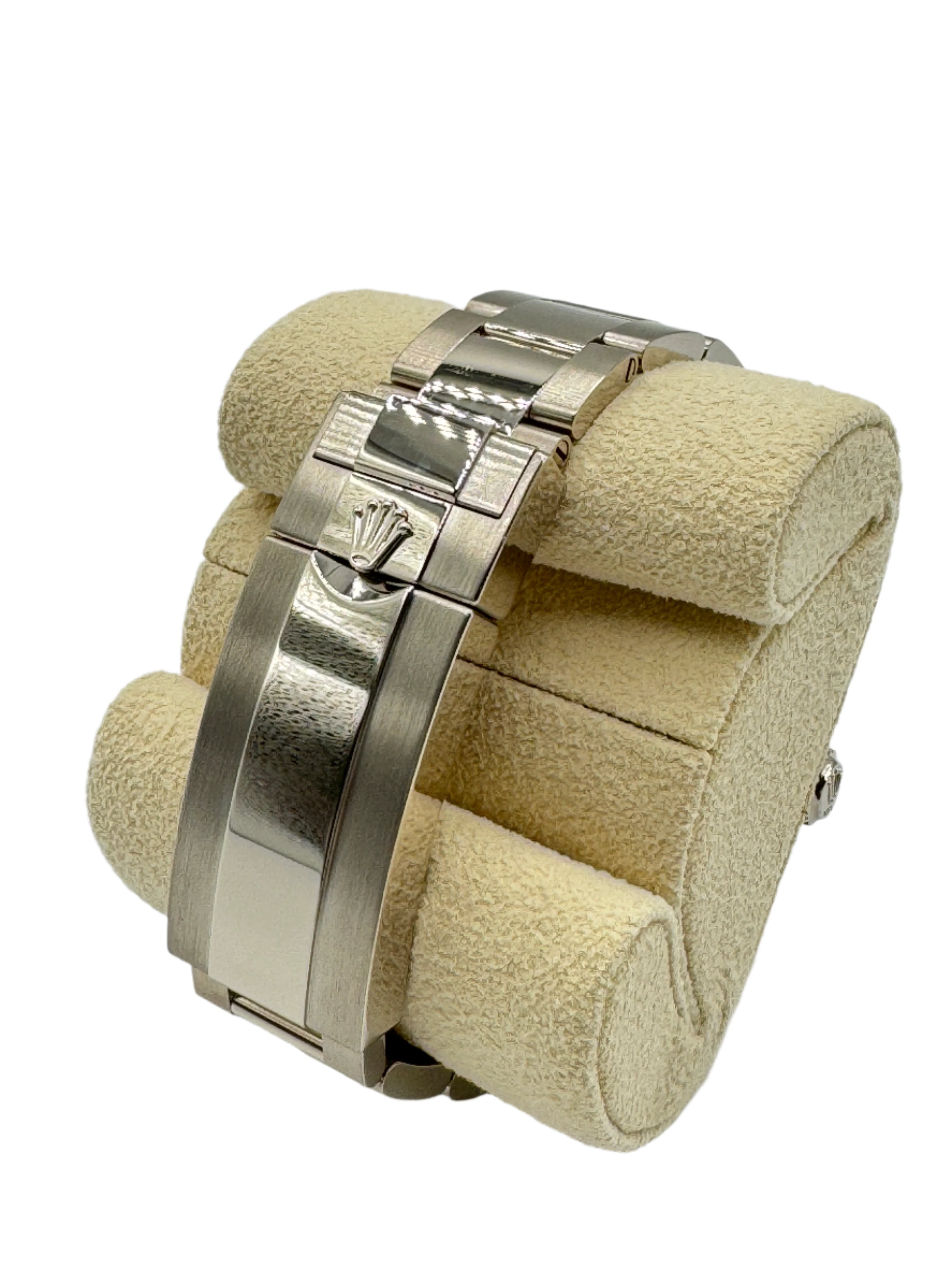 Rolex 41MM Submariner Date White Gold and Blue Ceramic Bezel and Black Dial