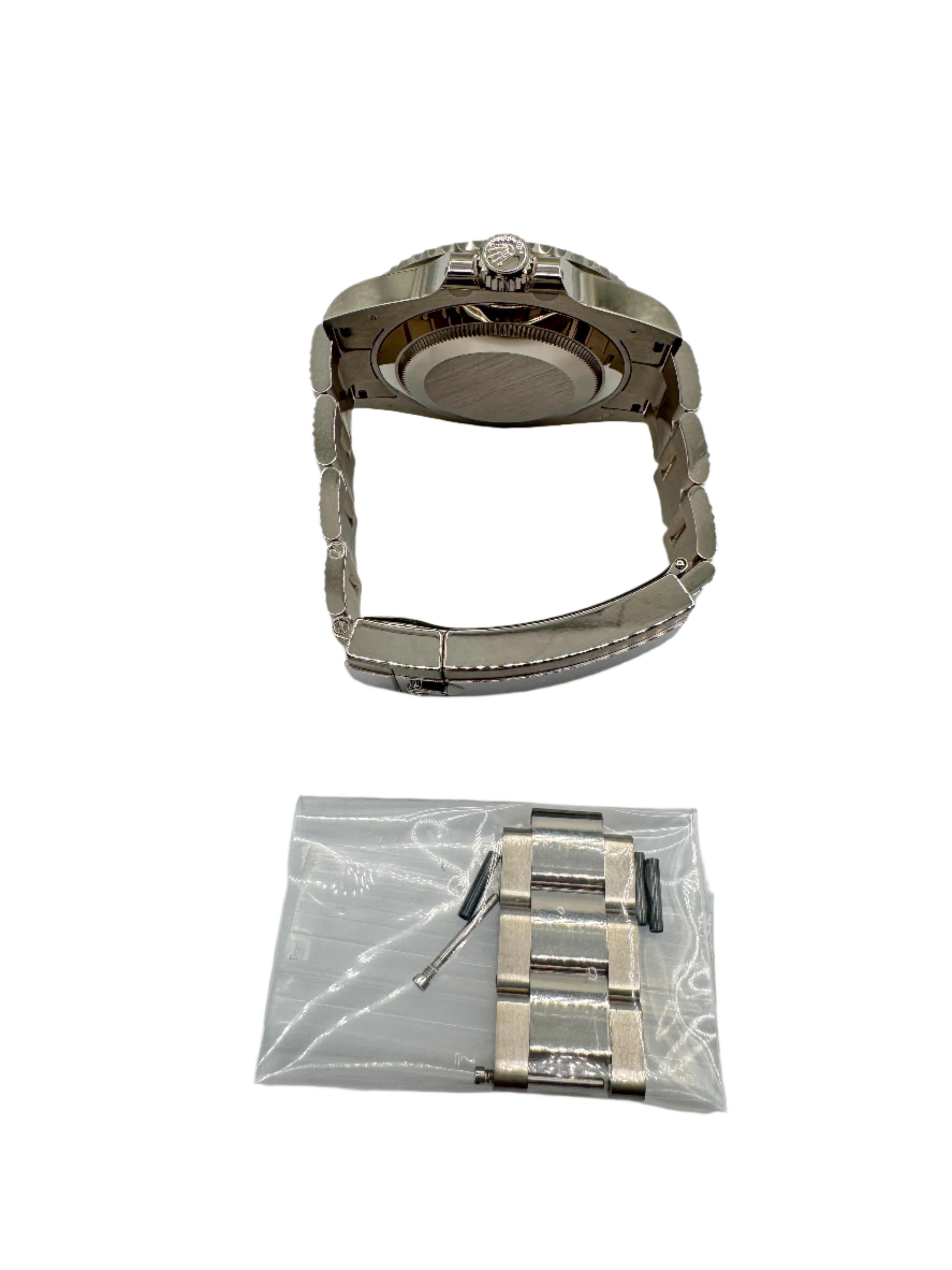 Rolex 41MM Submariner Date White Gold and Blue Ceramic Bezel and Black Dial