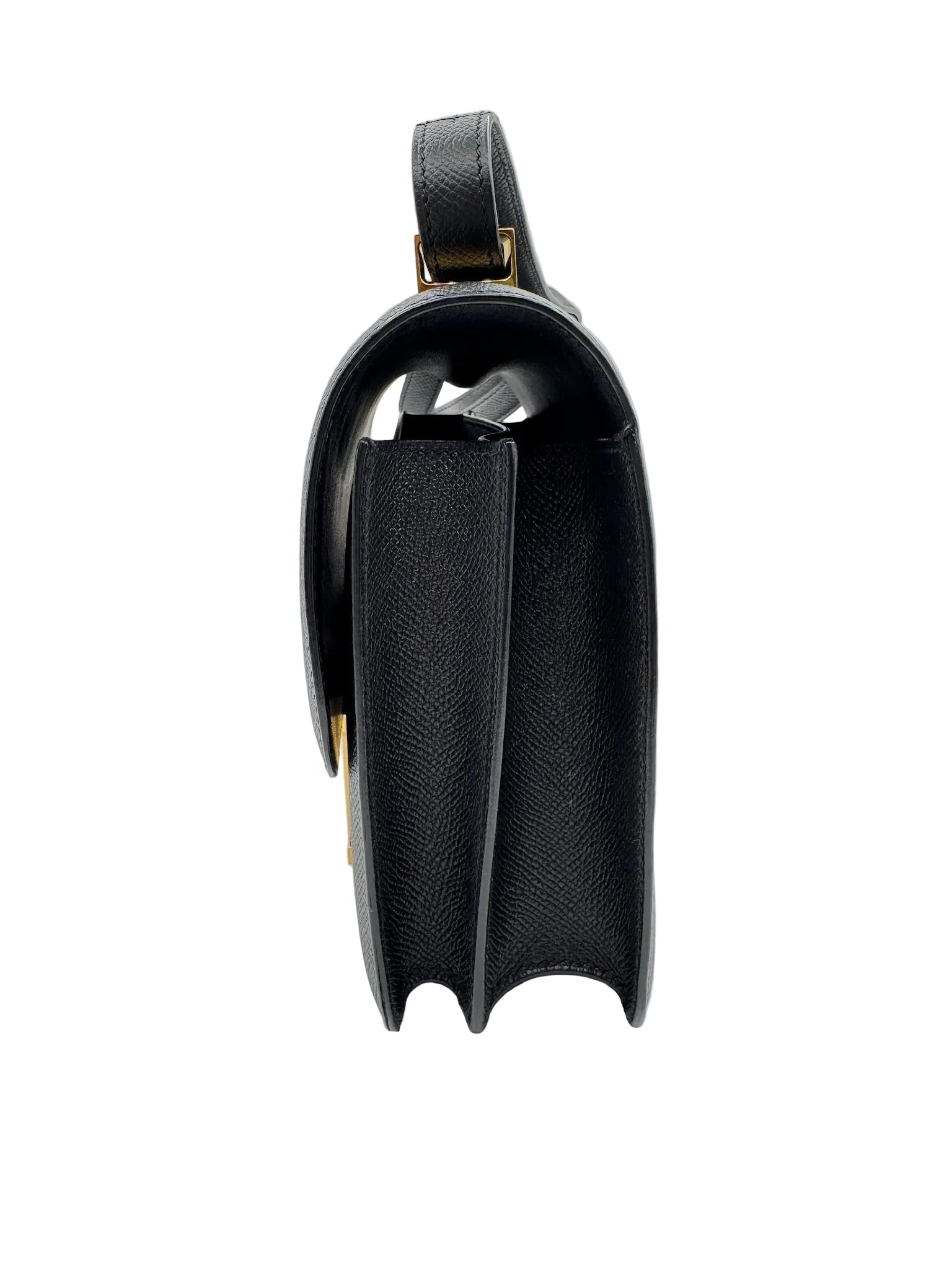 Hermès Constance 24 Black Noir Epsom Bag with Gold Hardware
