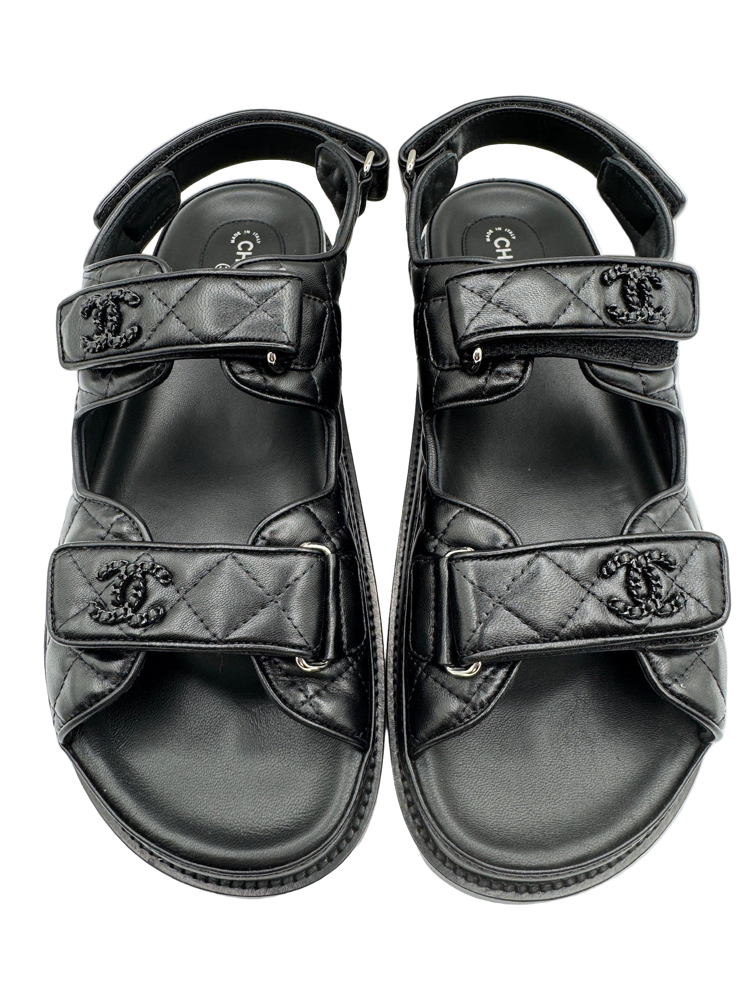 Chanel So Black Dad Sandals