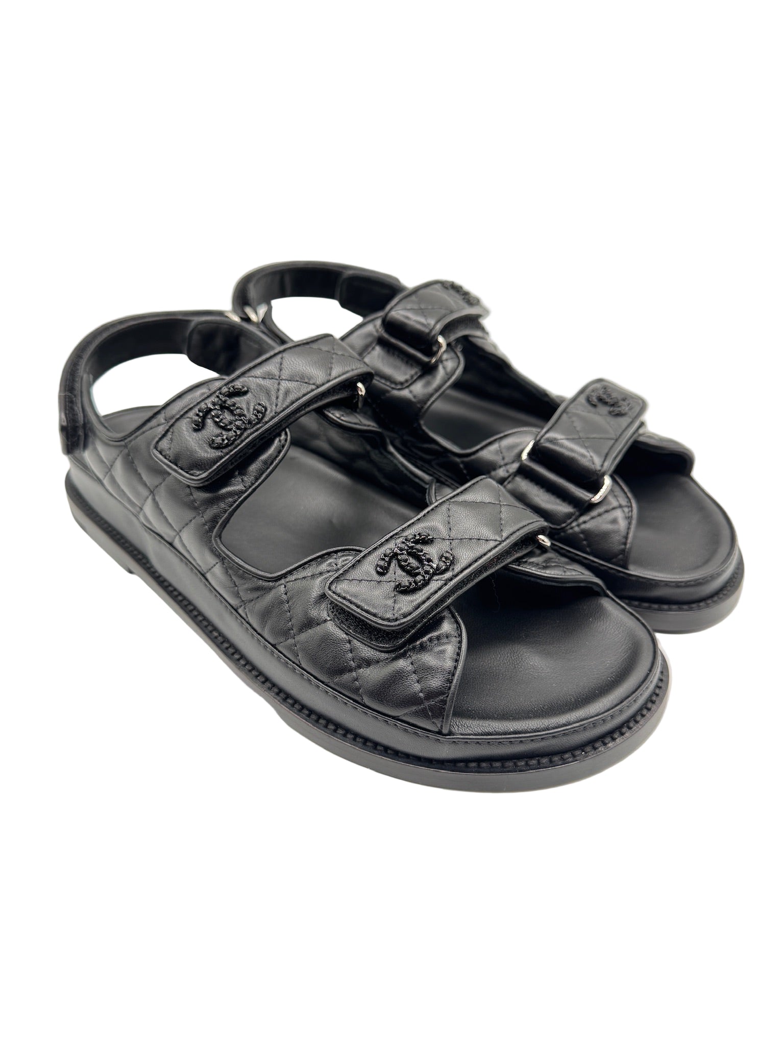 Chanel So Black Dad Sandals