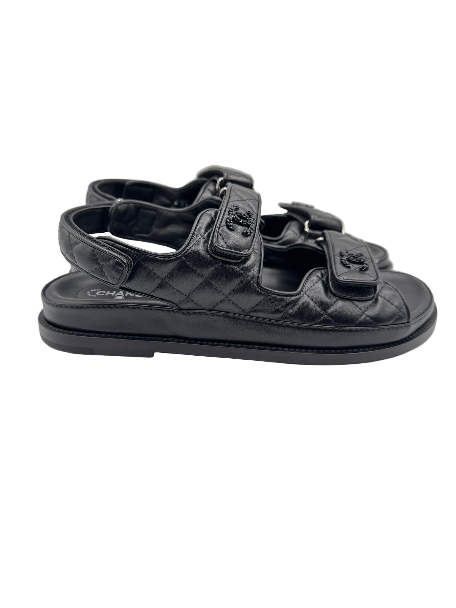 Chanel So Black Dad Sandals