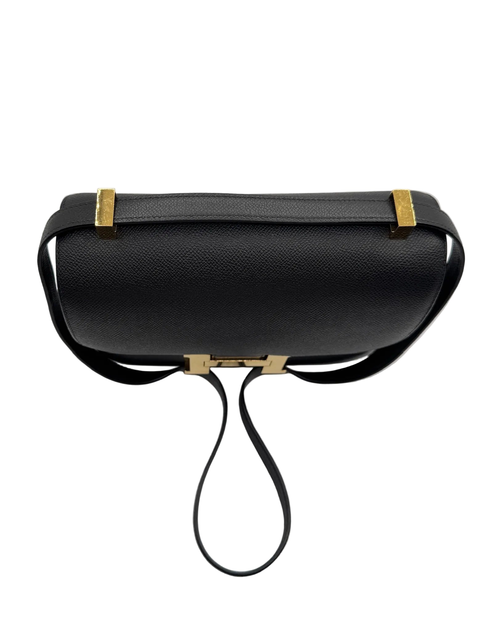 Hermès Constance 24 Black Noir Epsom Bag with Gold Hardware