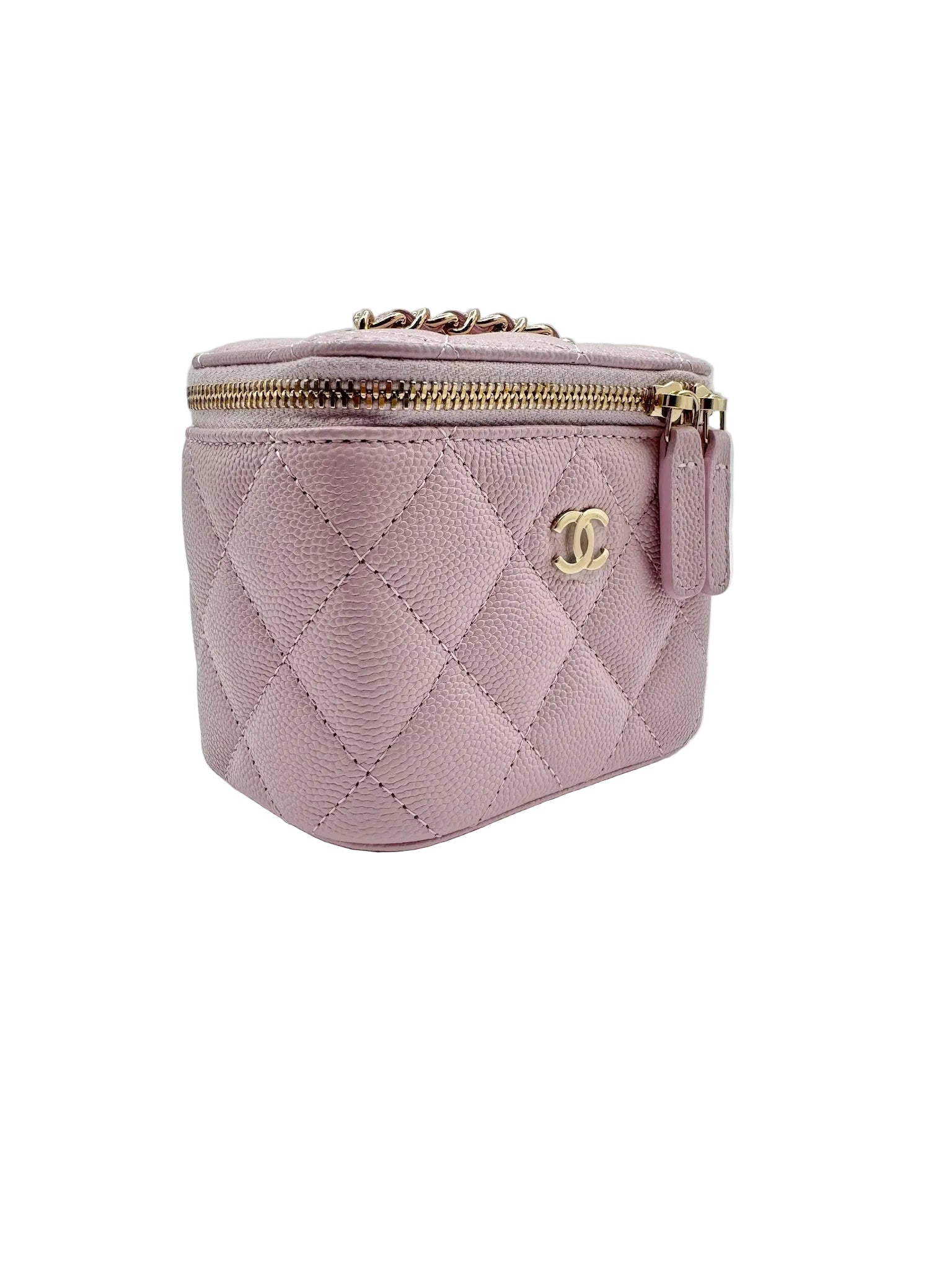 CHANEL Pink Mini Vanity Bag