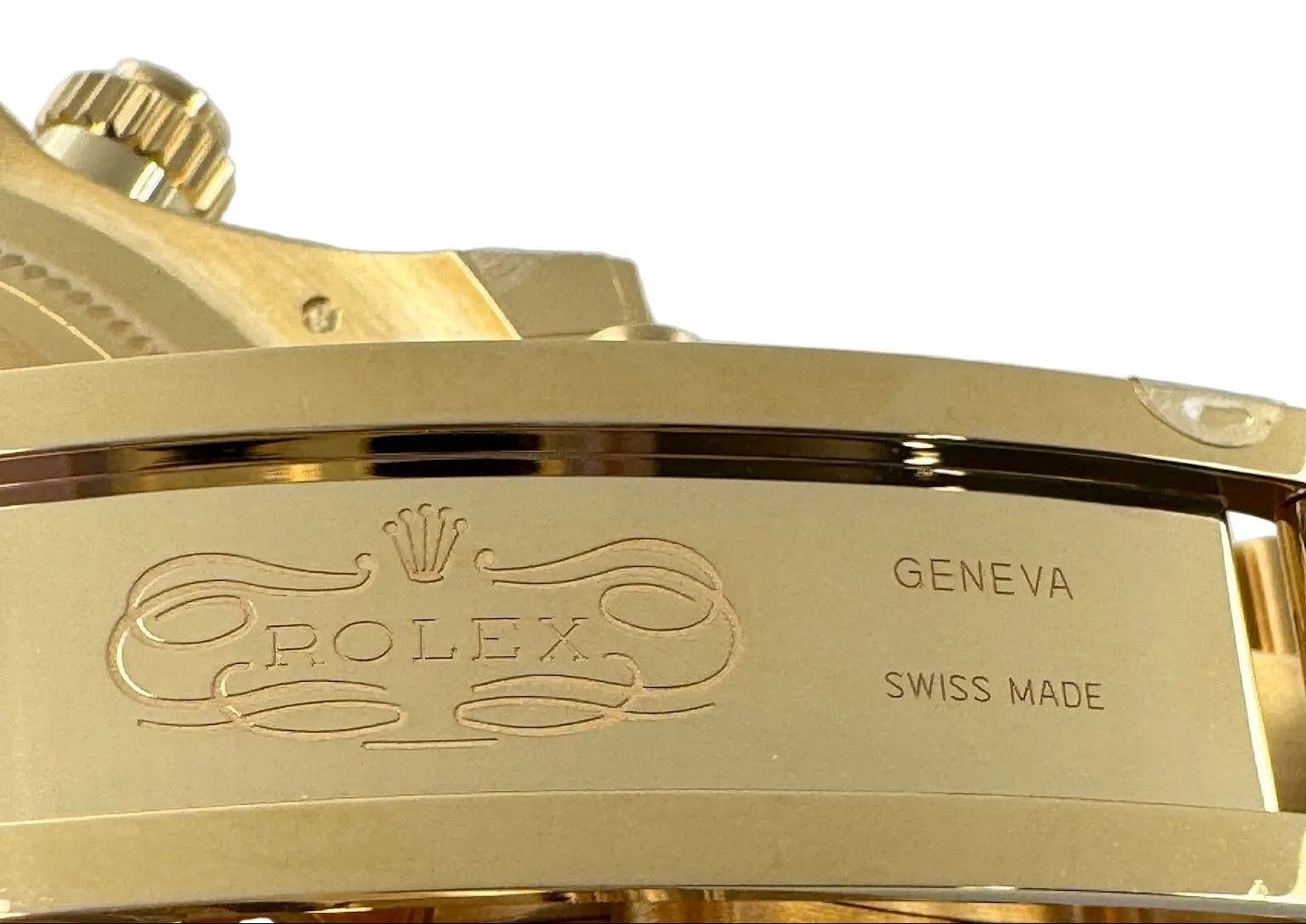 Rolex 40MM Cosmograph Daytona Yellow Gold with Black Dial