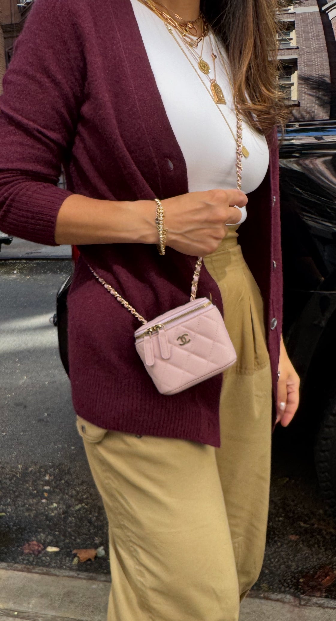 Chanel Pink Mini Vanity Bag