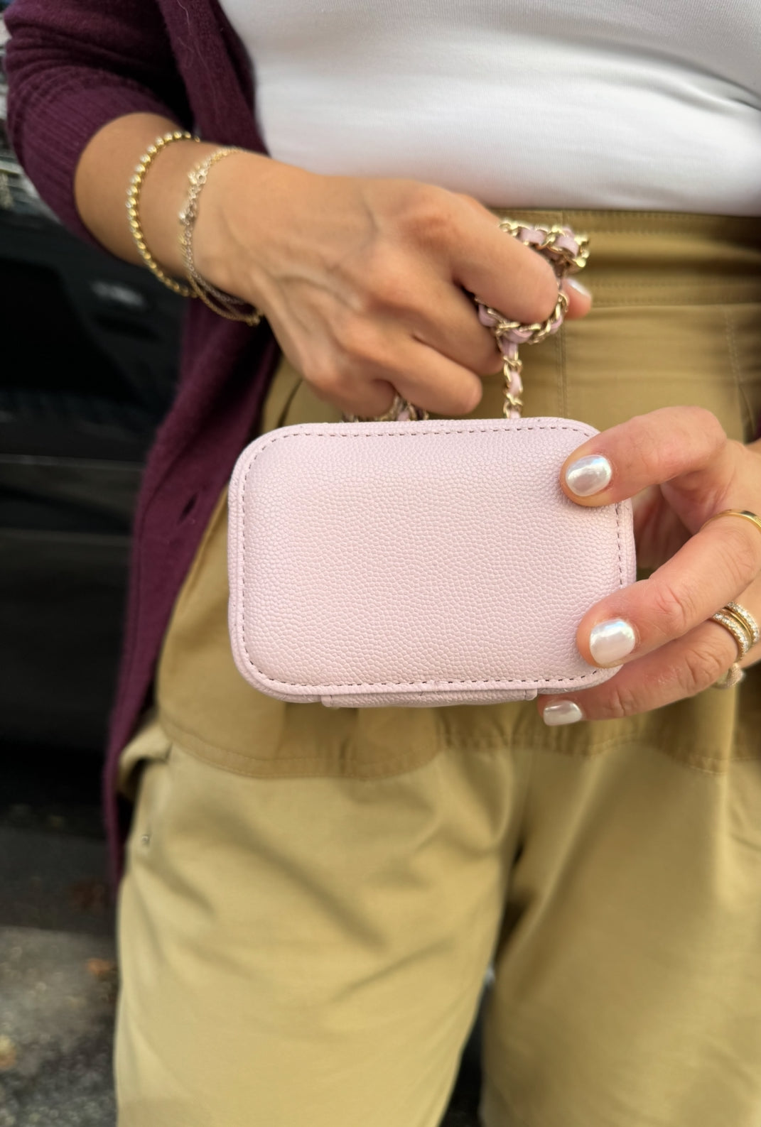 Chanel Pink Mini Vanity Bag