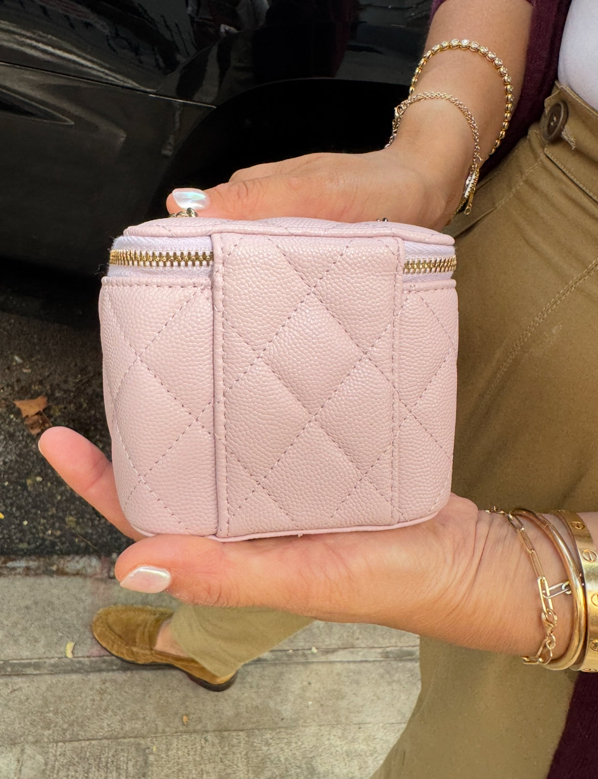 Chanel Pink Mini Vanity Bag