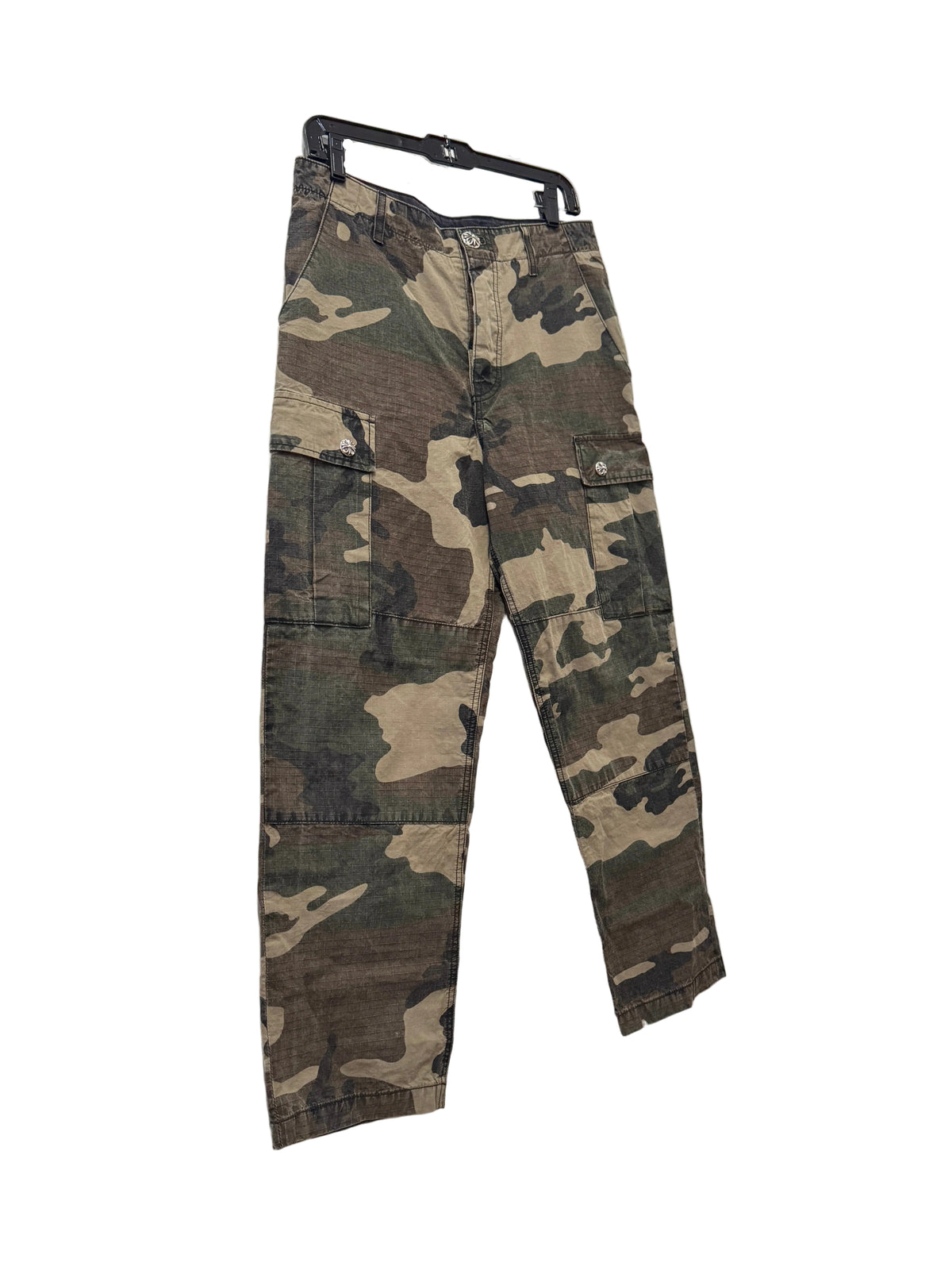 Chrome Hearts Camouflage Devil Dog Cargo Pants