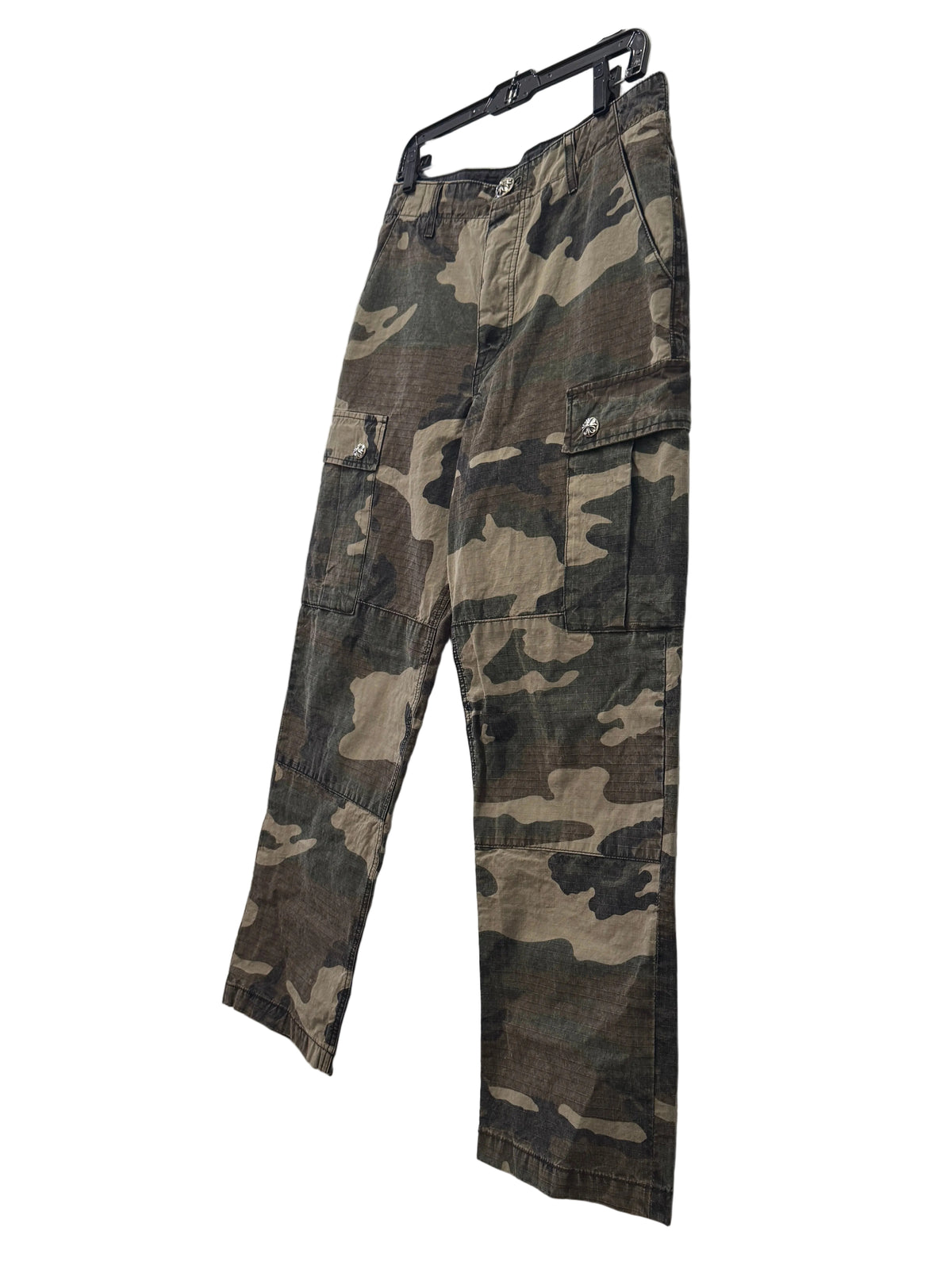 Chrome Hearts Camouflage Devil Dog Cargo Pants