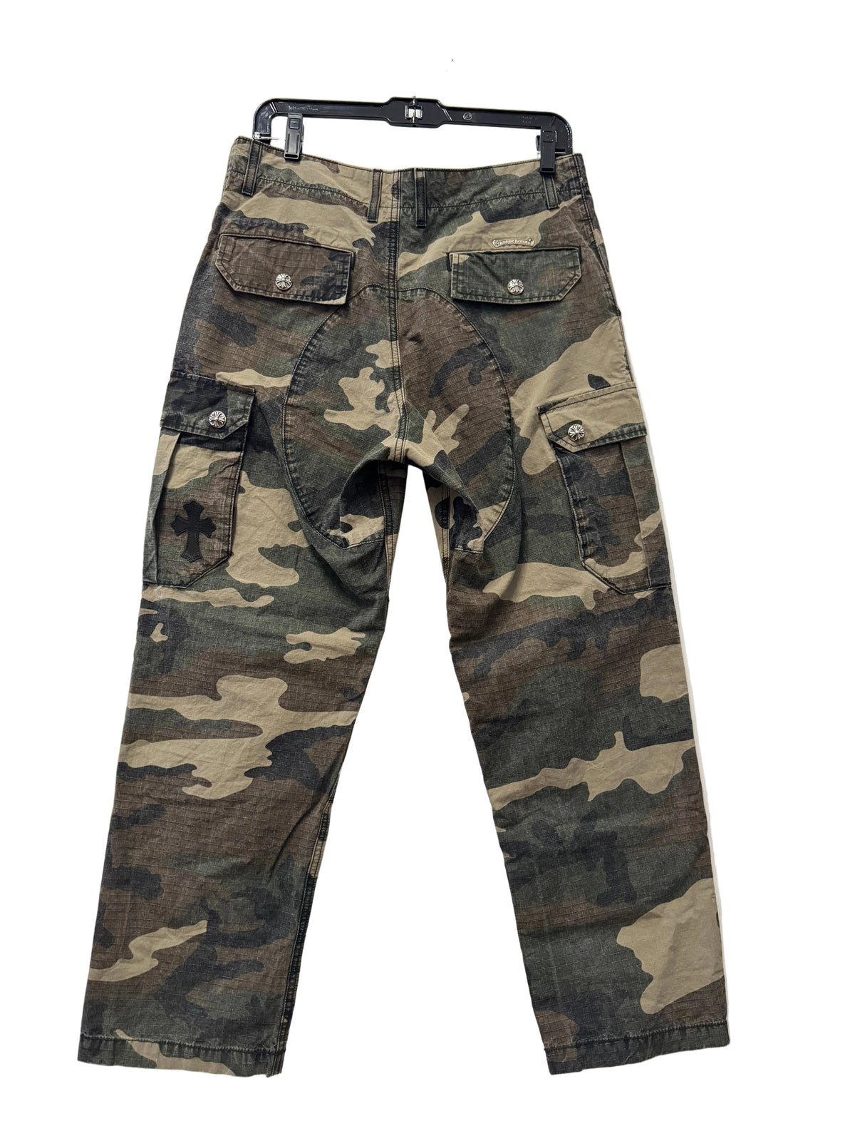 Chrome Hearts Camouflage Devil Dog Cargo Pants