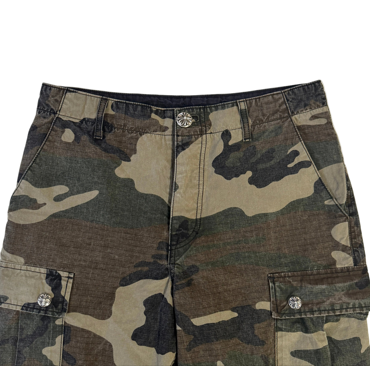Chrome Hearts Camouflage Devil Dog Cargo Pants