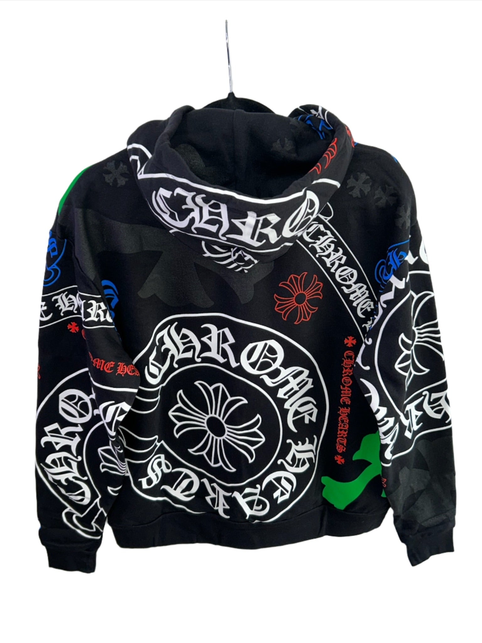 Chrome Hearts Black Stencil Hoodie