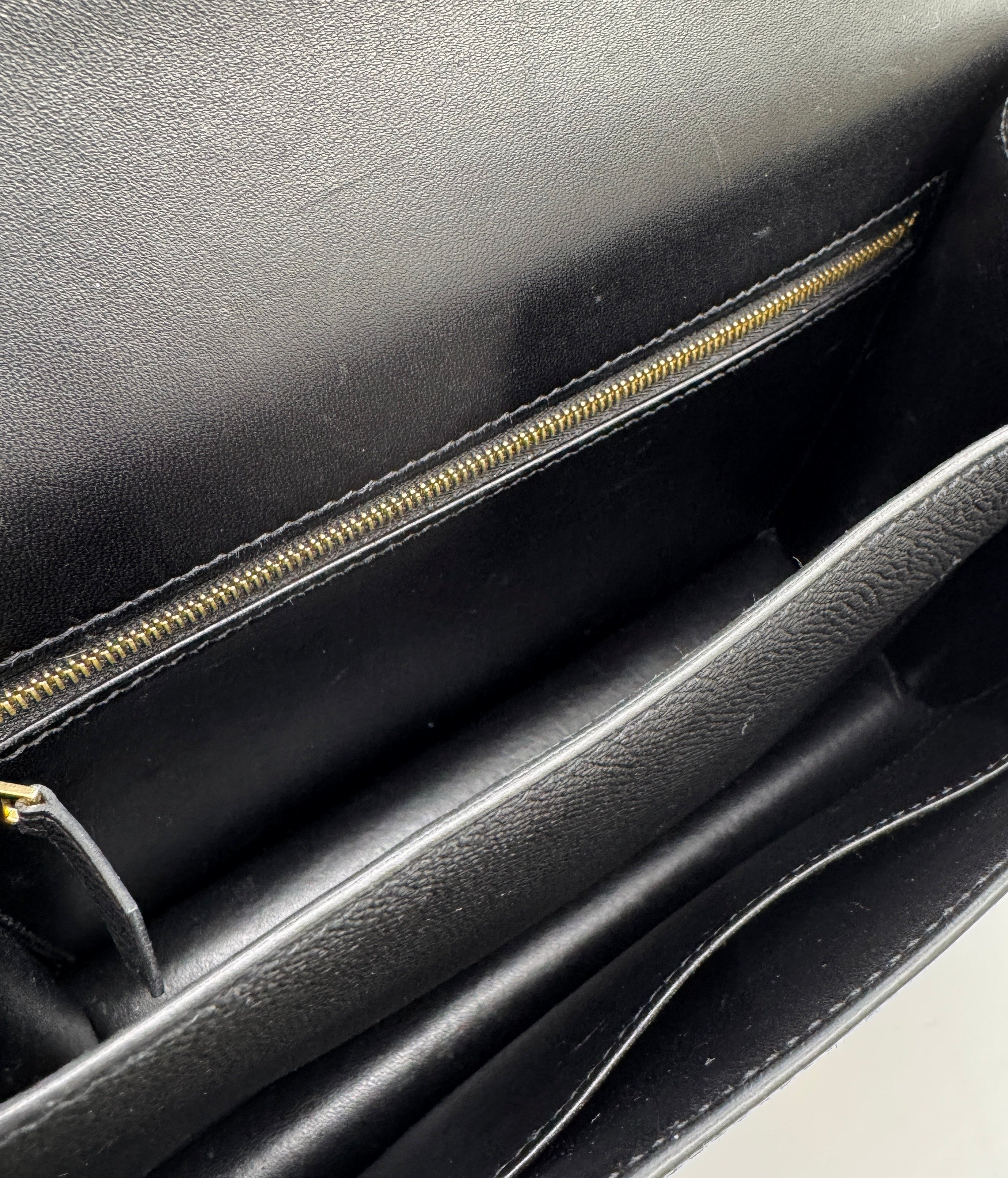 Hermès Constance 24 Black Noir Epsom Bag with Gold Hardware