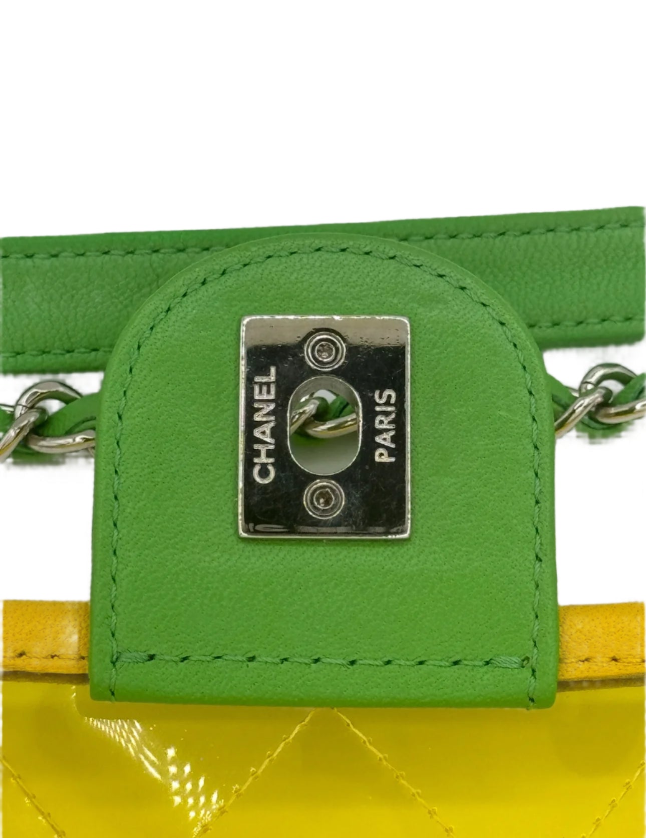 CHANEL Coco Splash PVC Flapbag