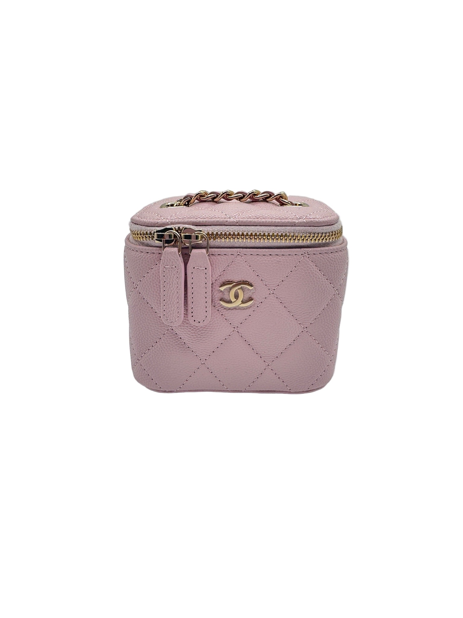 Chanel Pink Mini Vanity Bag