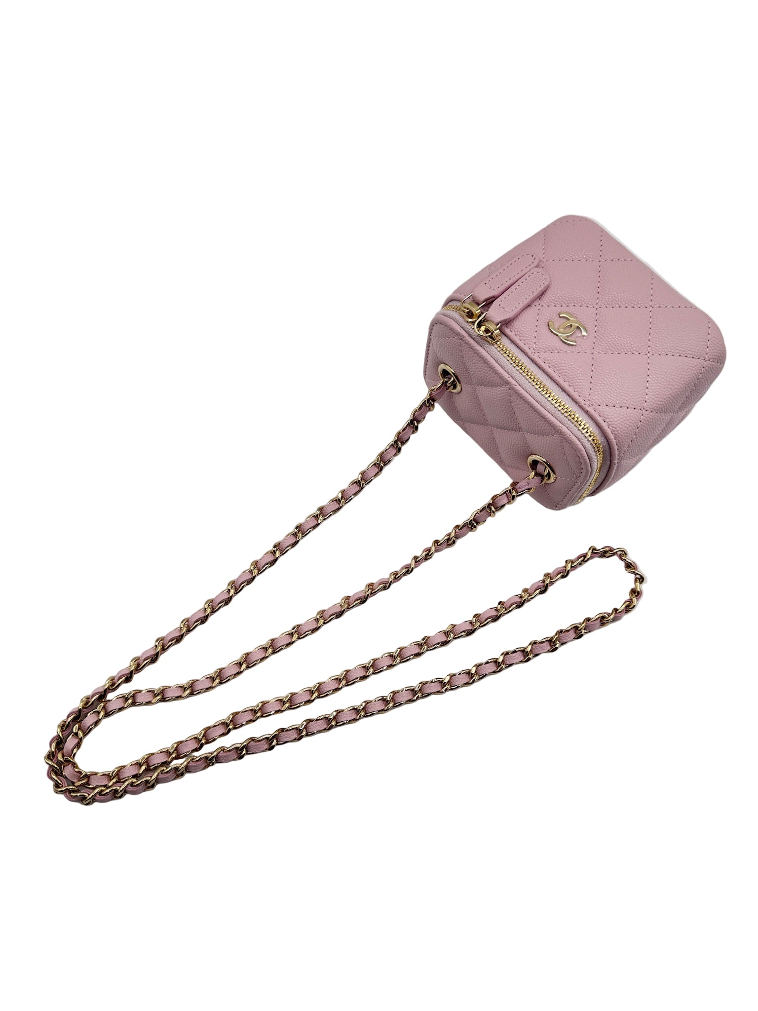 Chanel Pink Mini Vanity Bag