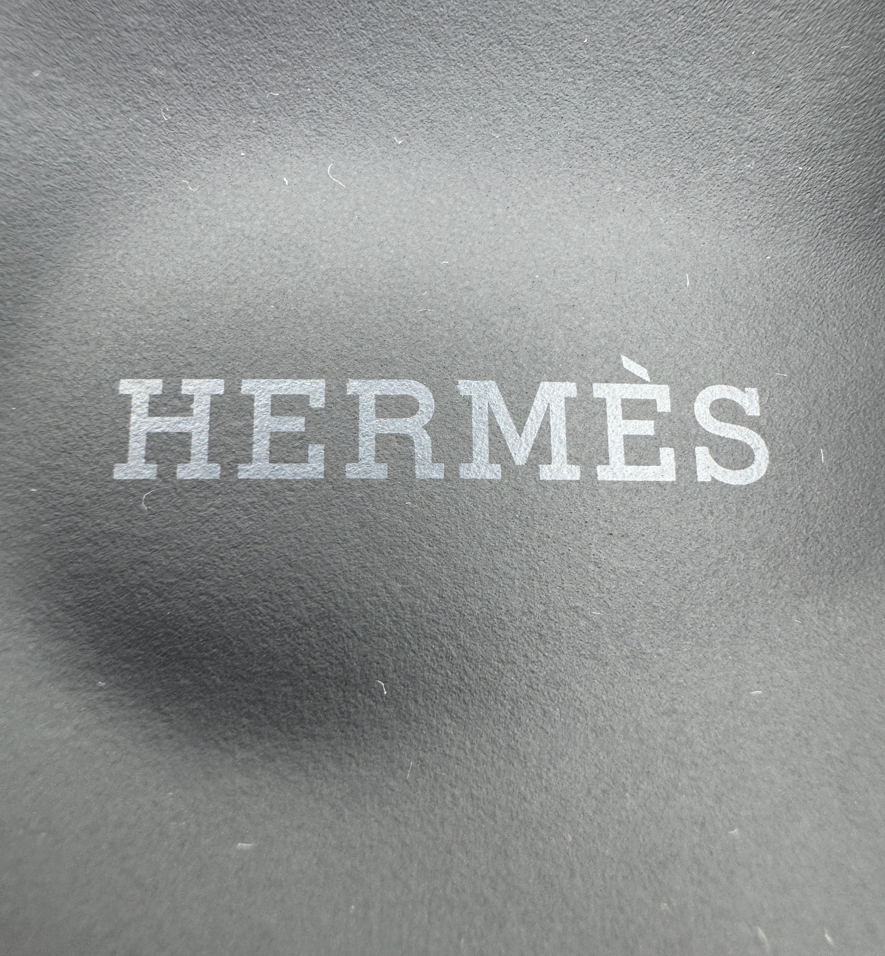 Hermès Black Chypre Sandals with Stars Embroidered