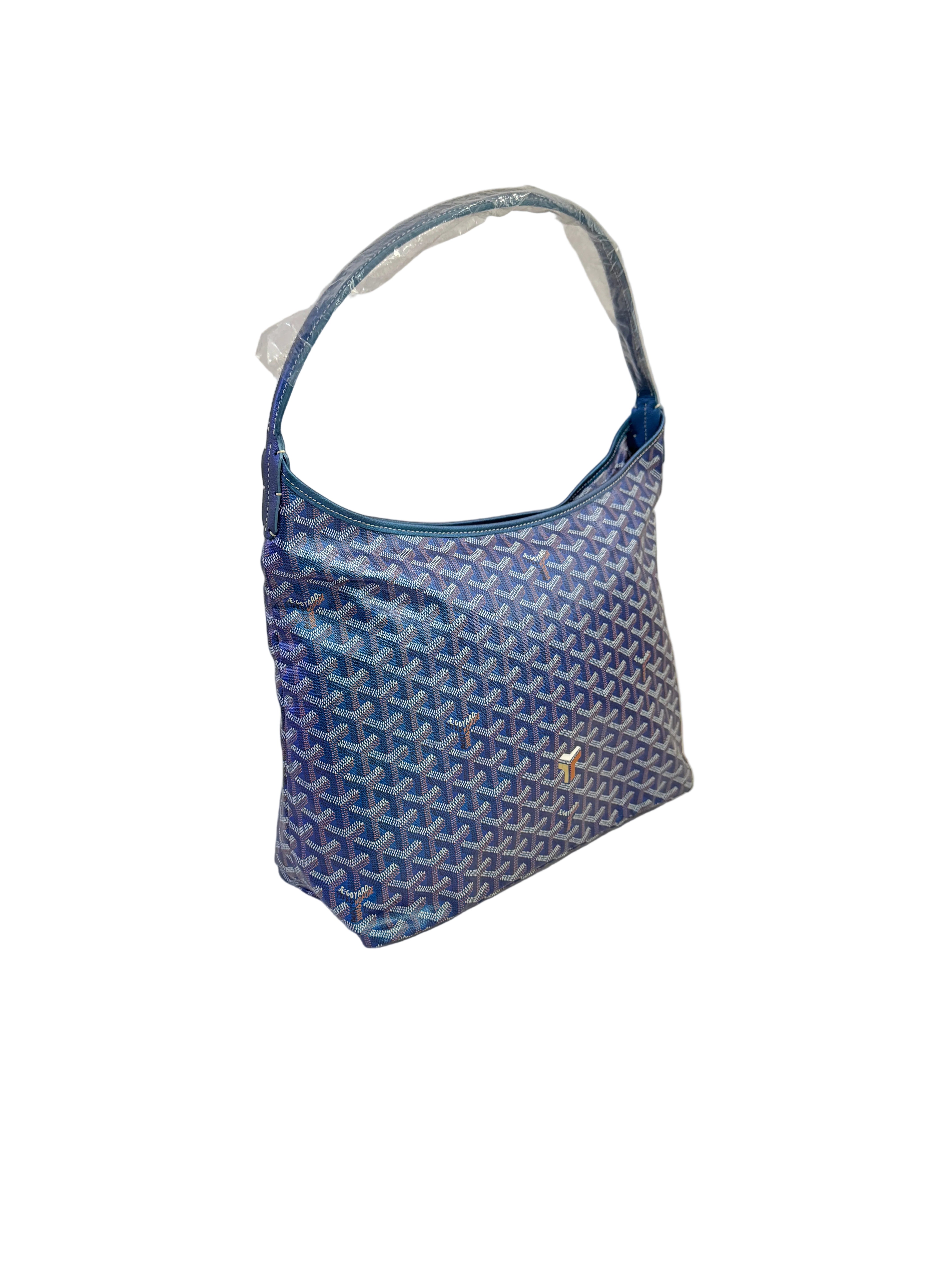 Goyard Boheme Blue Pearly Iridescent Hobo Bag