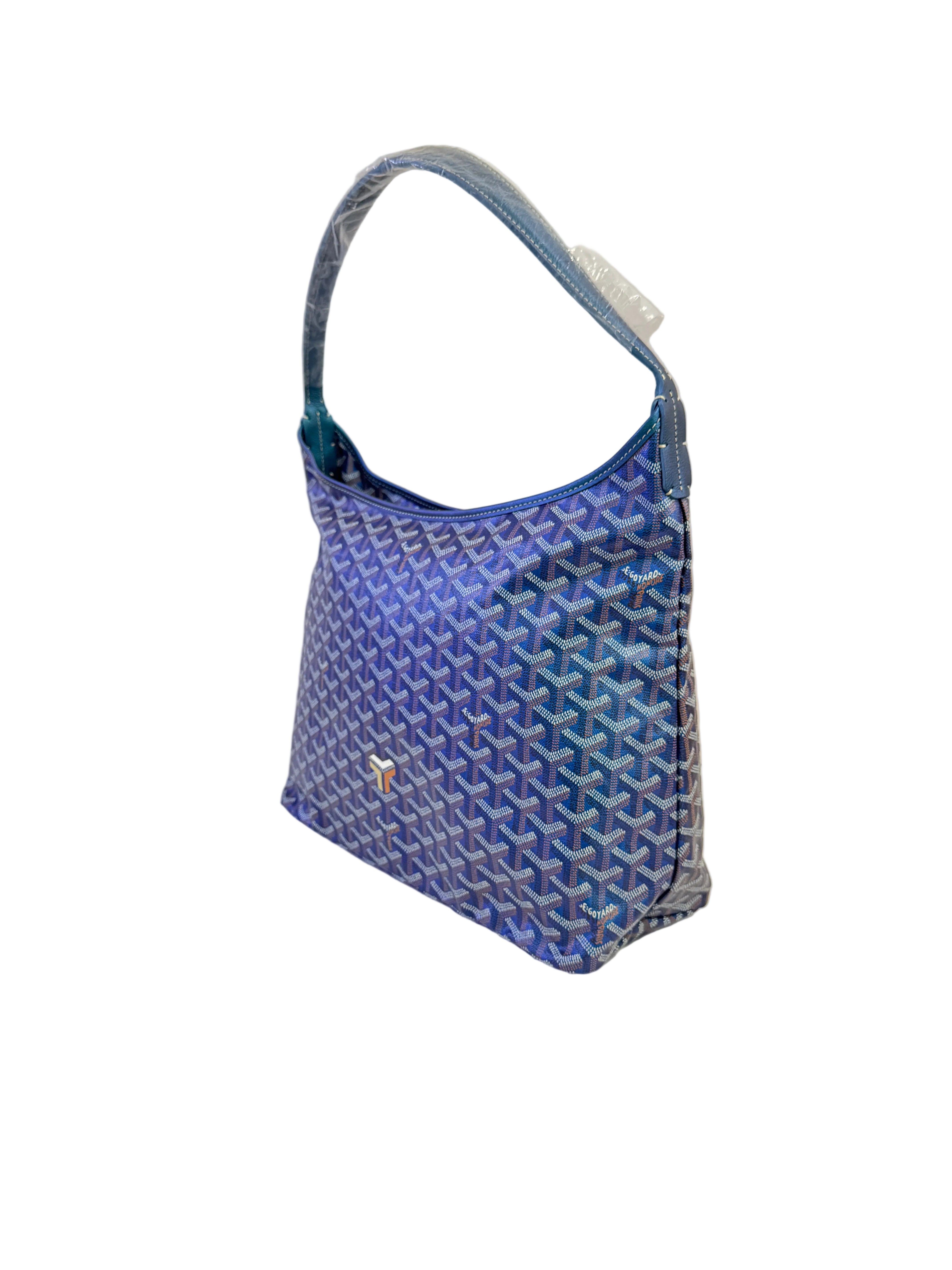 Goyard Boheme Blue Pearly Iridescent Hobo Bag