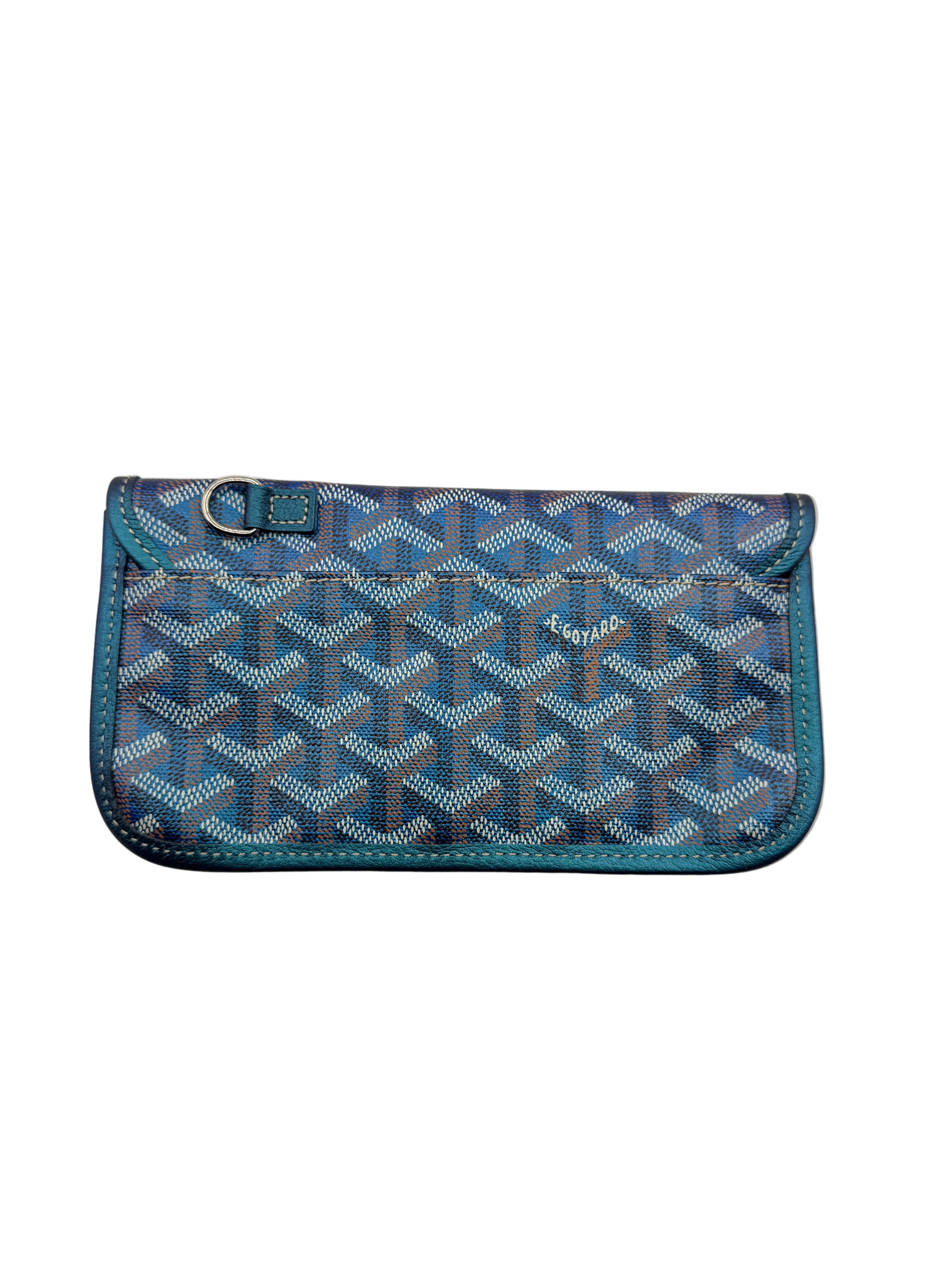 Goyard Boheme Blue Pearly Iridescent Hobo Bag