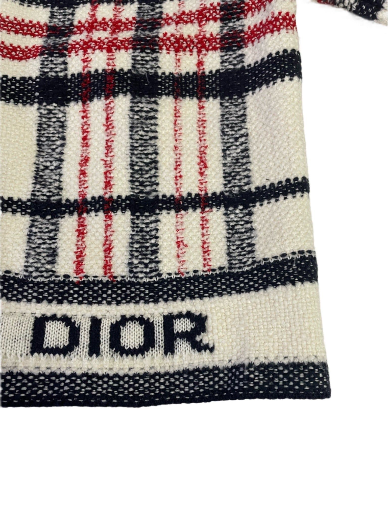 Dior White Red and Black Short Sleeve Jacket