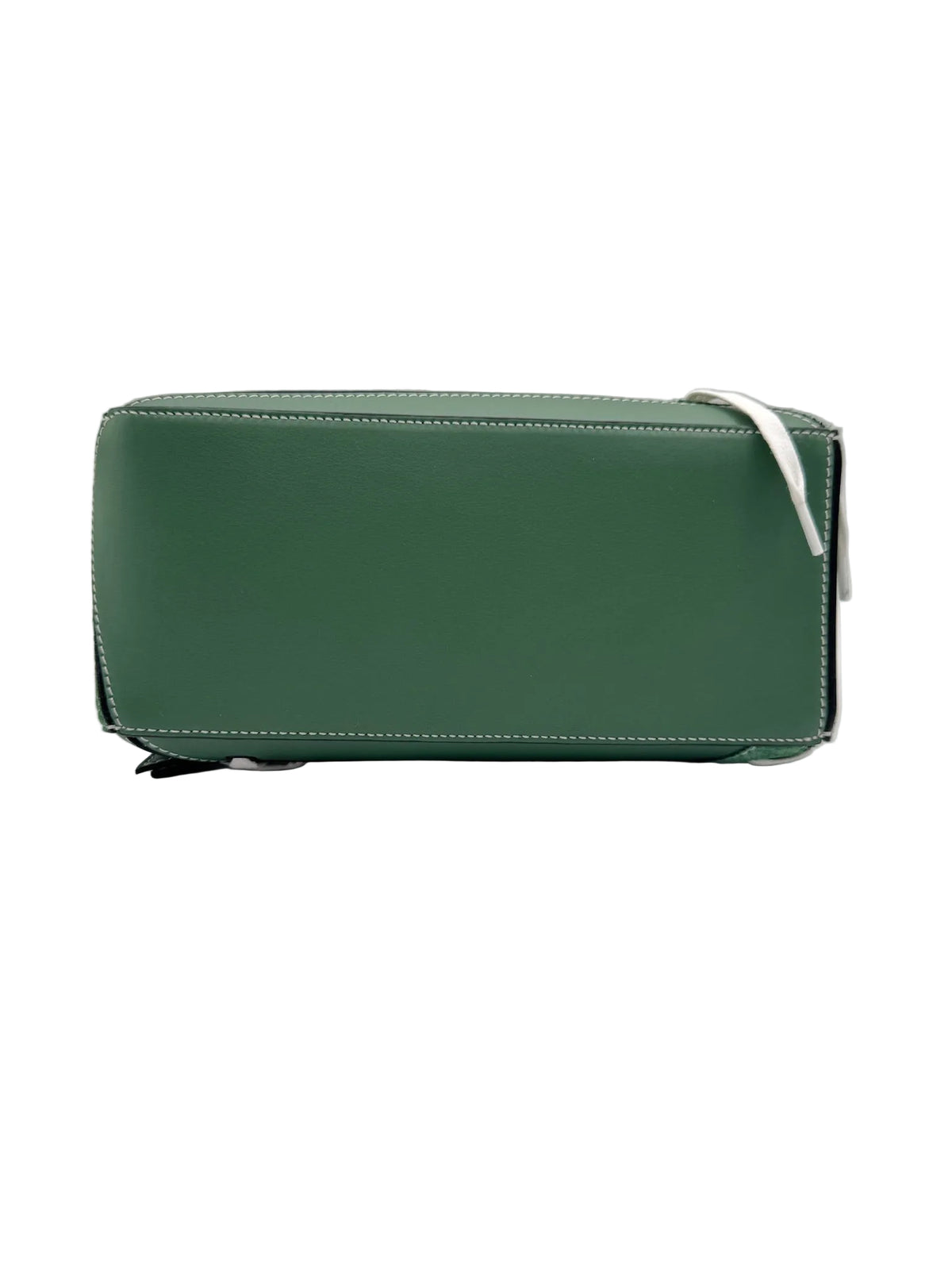 Loewe Green Suede Puzzle 10 Varsity Bag