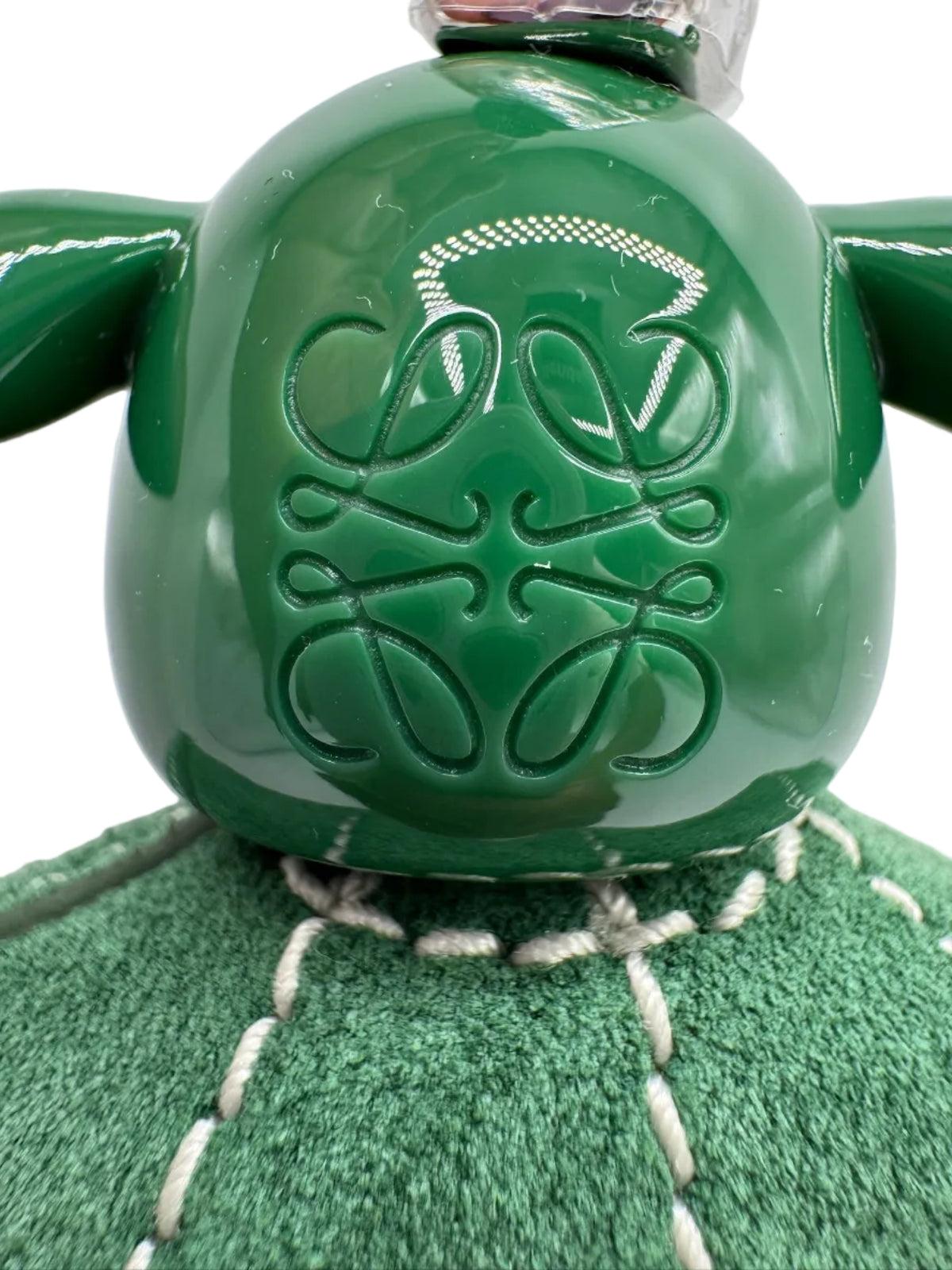 Loewe Green Varsity Puzz Bag Charm