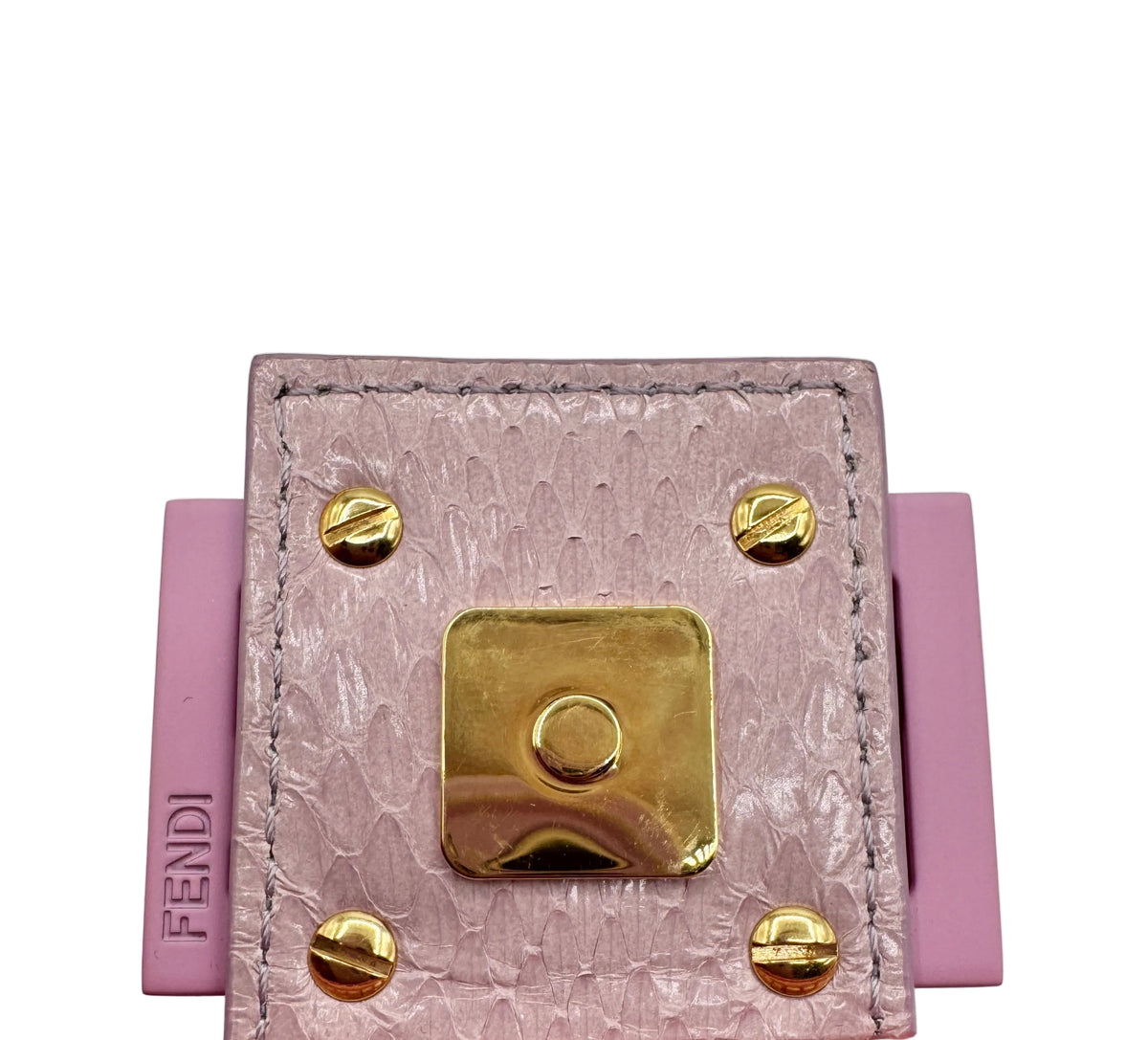 FENDI Pink Sequin Baguette