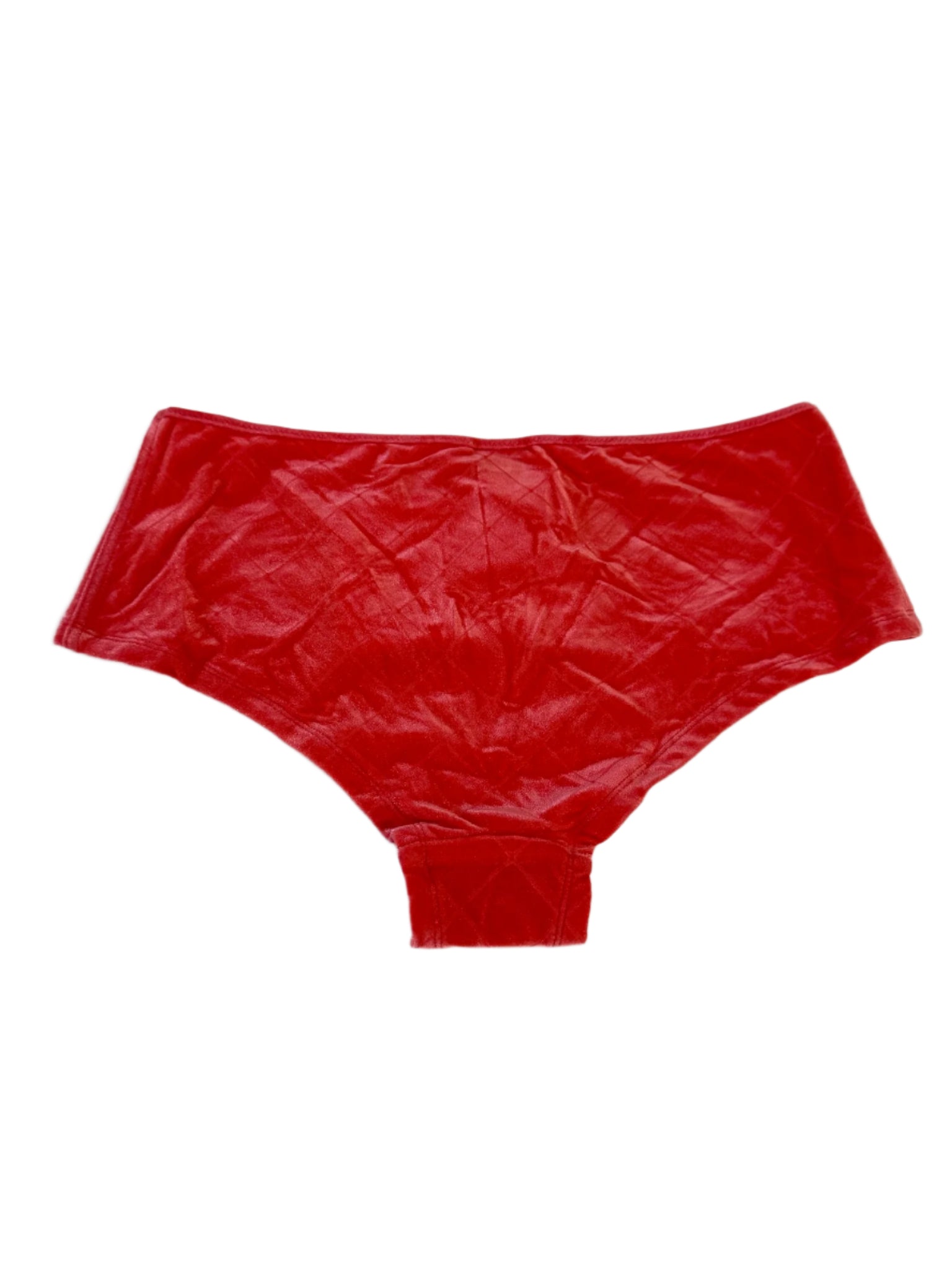 Chanel Coco Beach Coral Red Bikini Top and Bottom Set