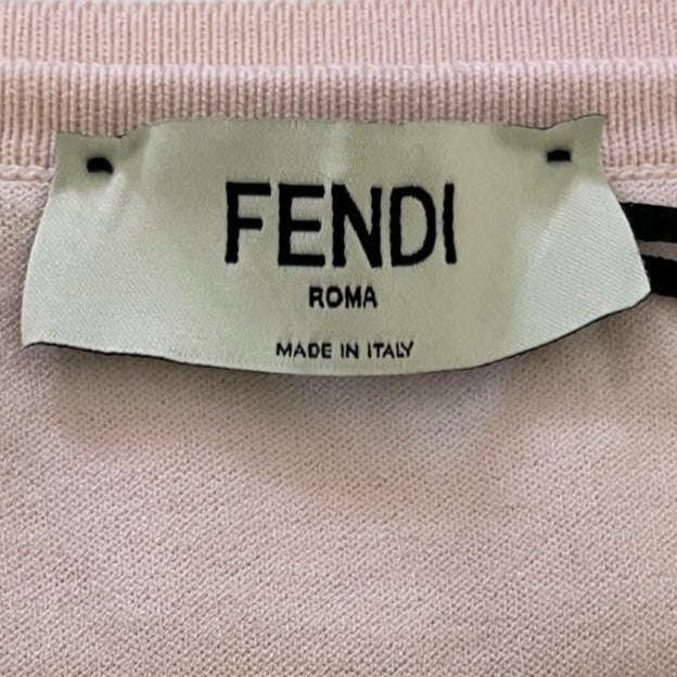 Fendi Light Pink FF Logo Dress