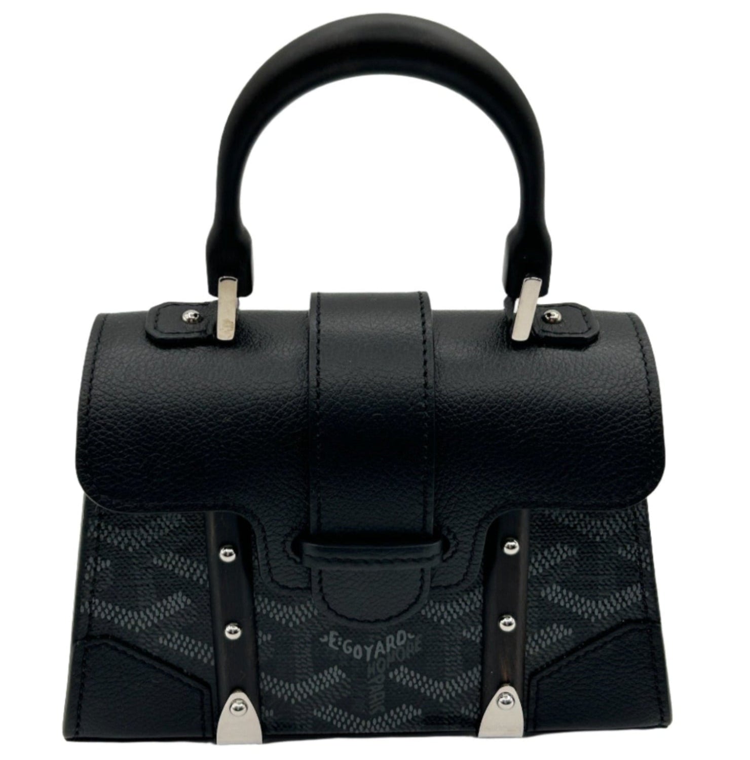 GOYARD Nano Saigon Jetblack Structure