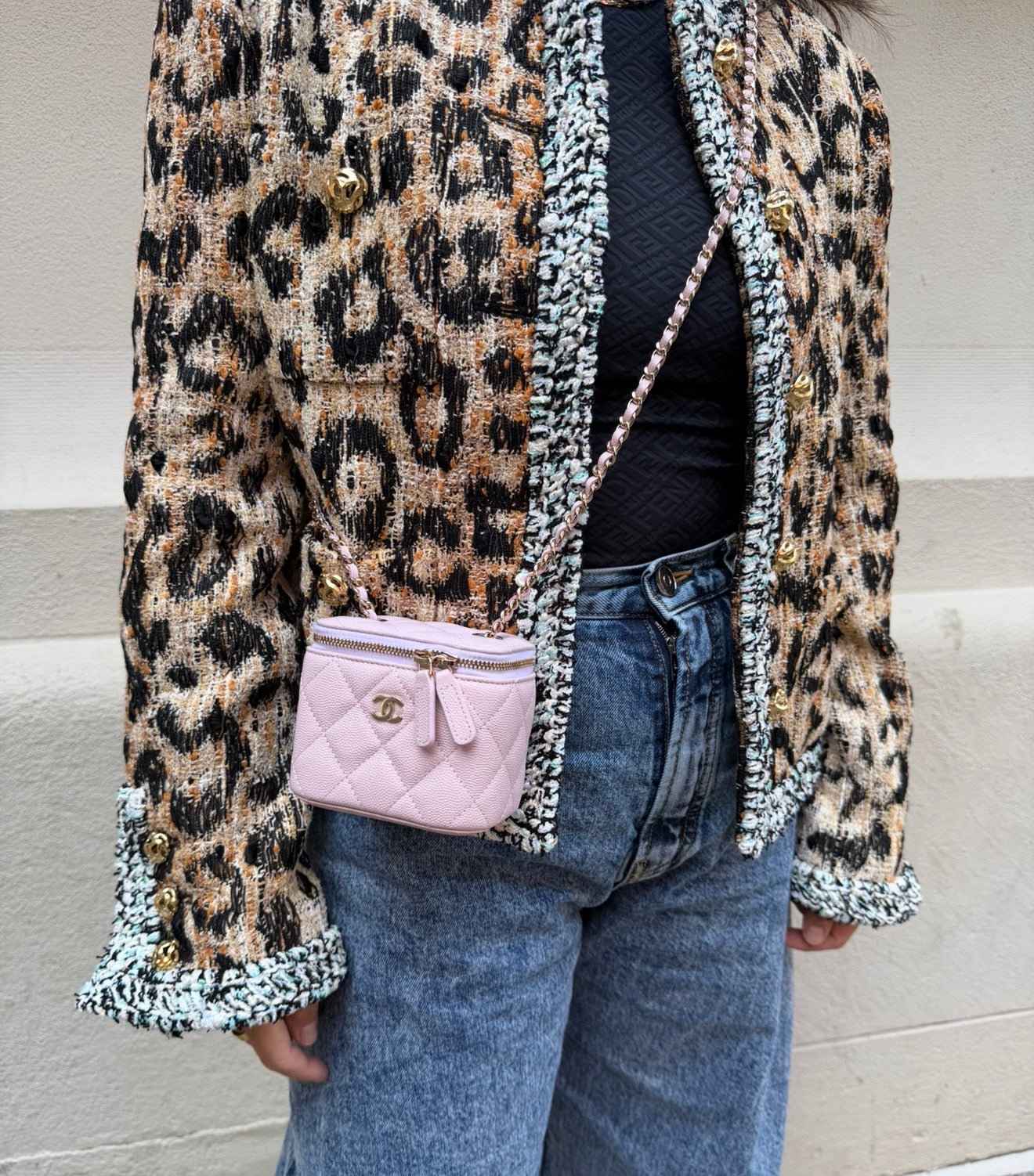 CHANEL Pink Mini Vanity Bag