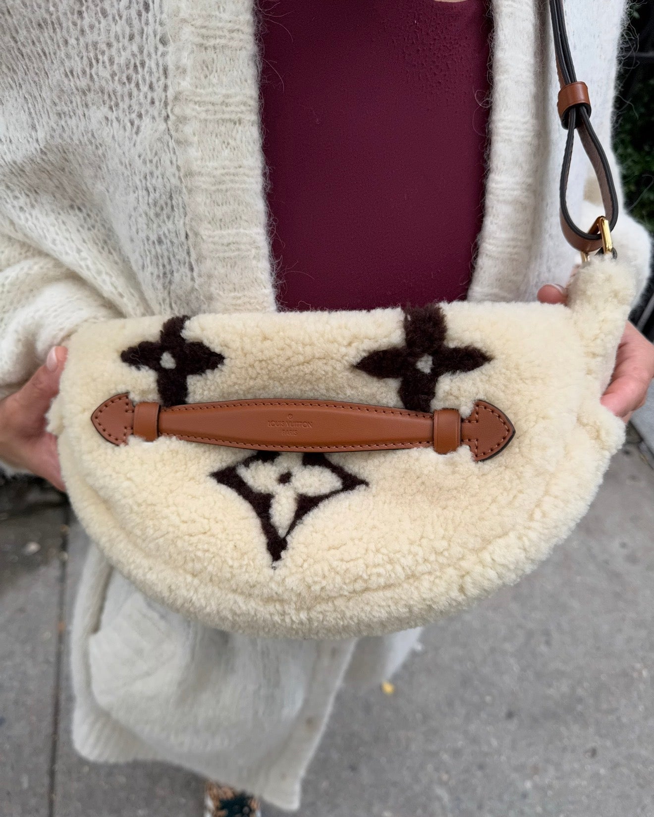 Louis Vuitton Teddy Shearling Bumbag