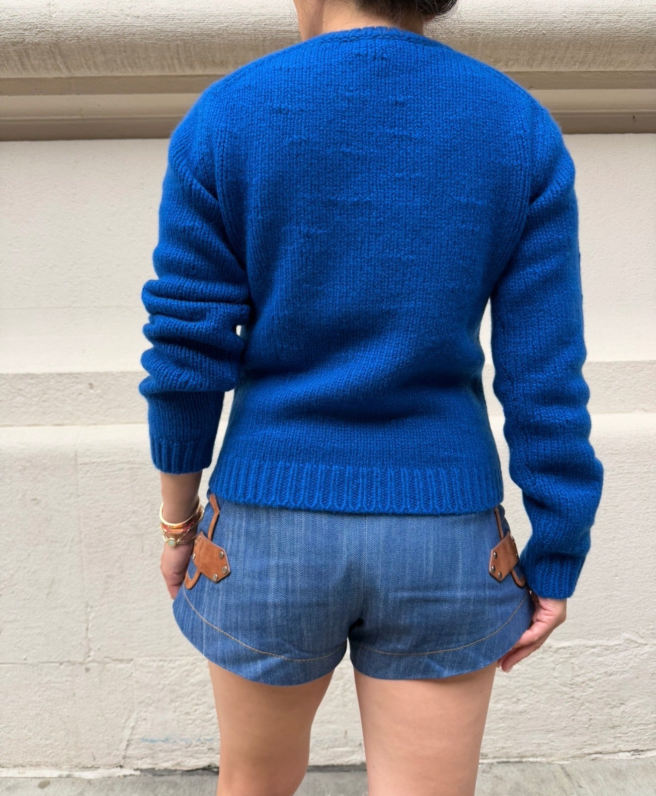 CHANEL Superman CC Cashmere Pullover Sweater