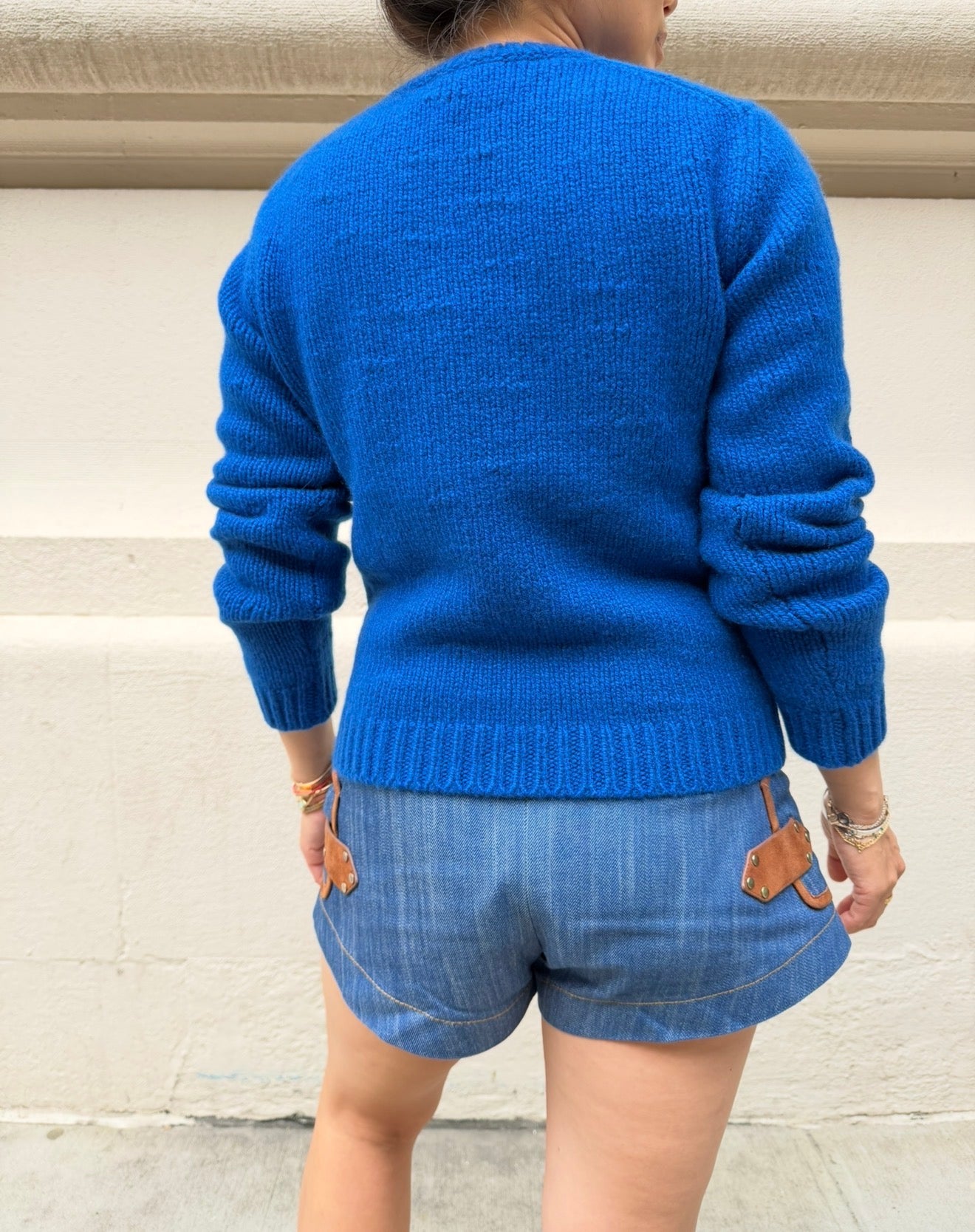 CHANEL Superman CC Cashmere Pullover Sweater