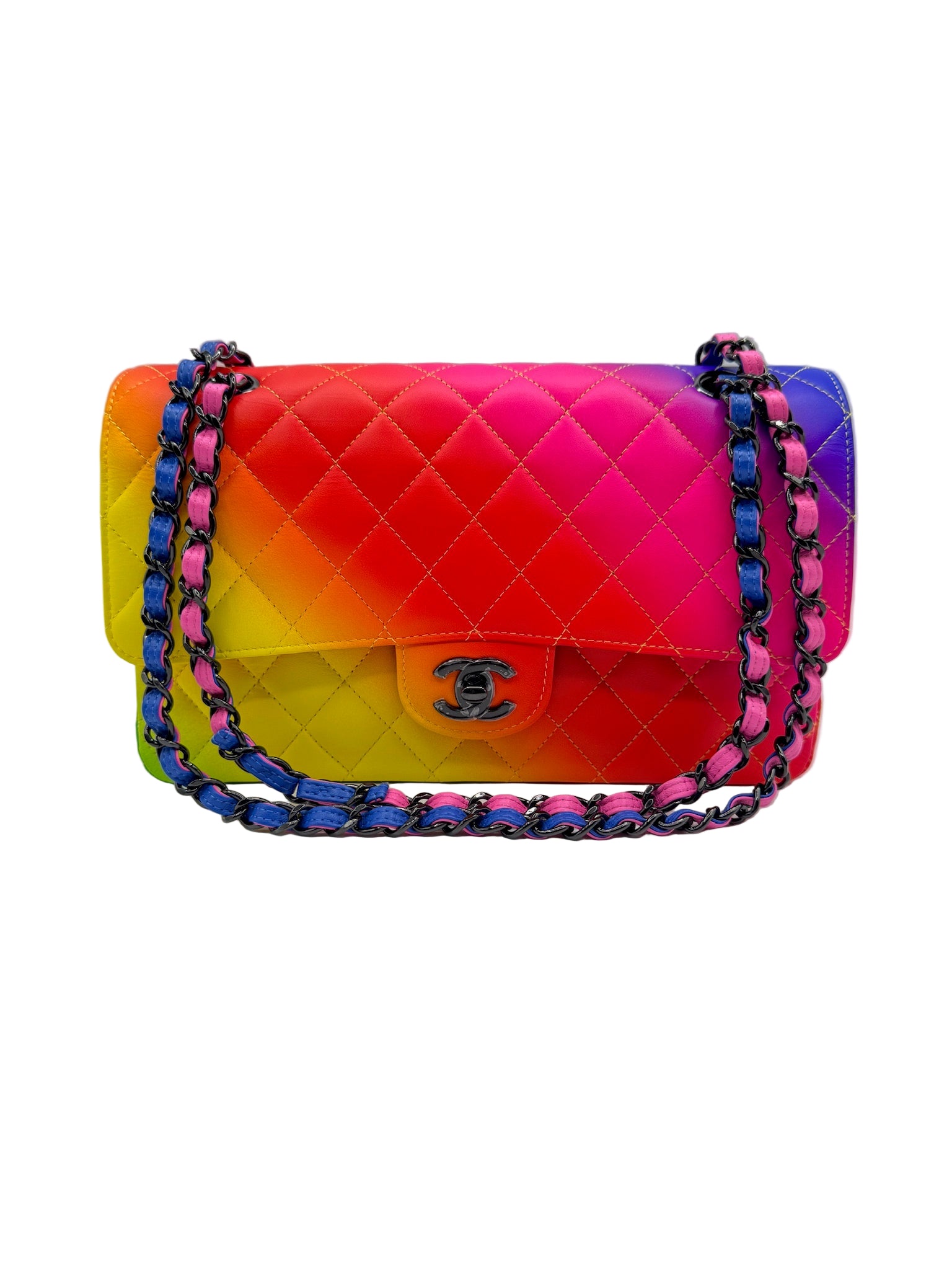 Chanel Rainbow Medium Classic Flapbag