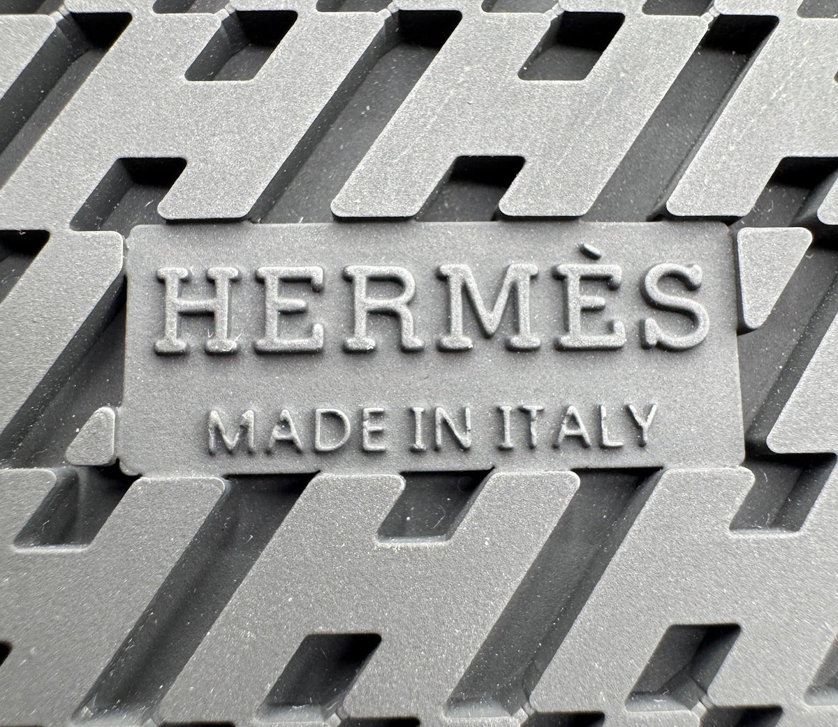 Hermès Black Shearling Go Mules
