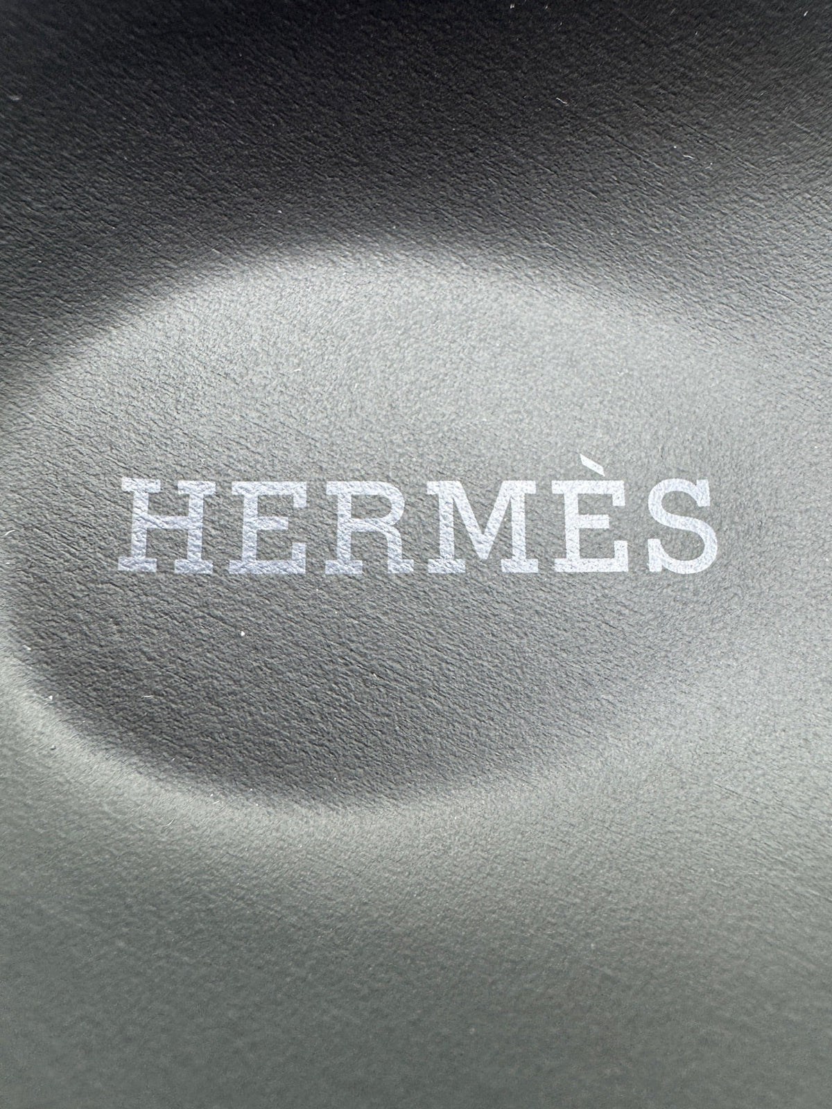 Hermès Black Shearling Go Mules