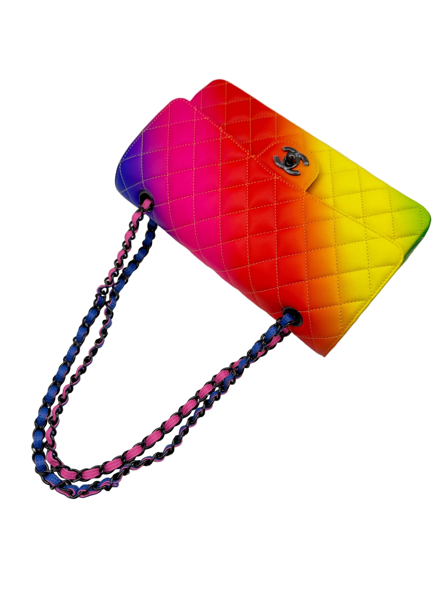 Chanel Rainbow Medium Classic Flapbag