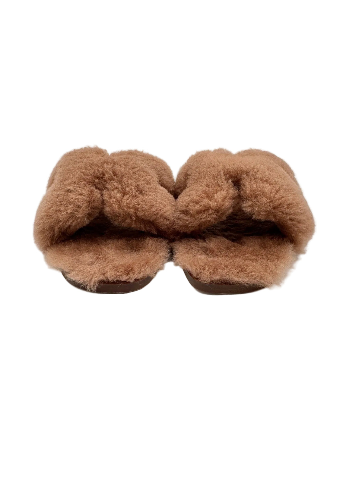 Hermès Brown Shearling Orans