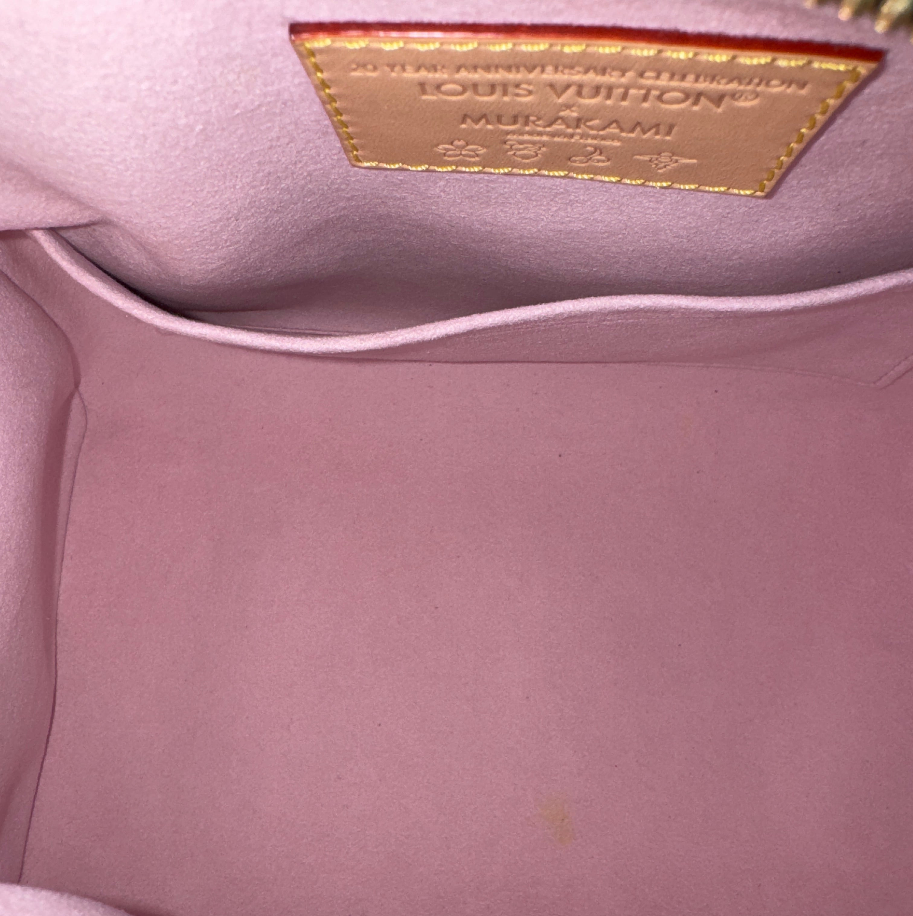 Louis Vuitton X Takashi Murakami Cherry Blossom Brown Monogram Speedy 25