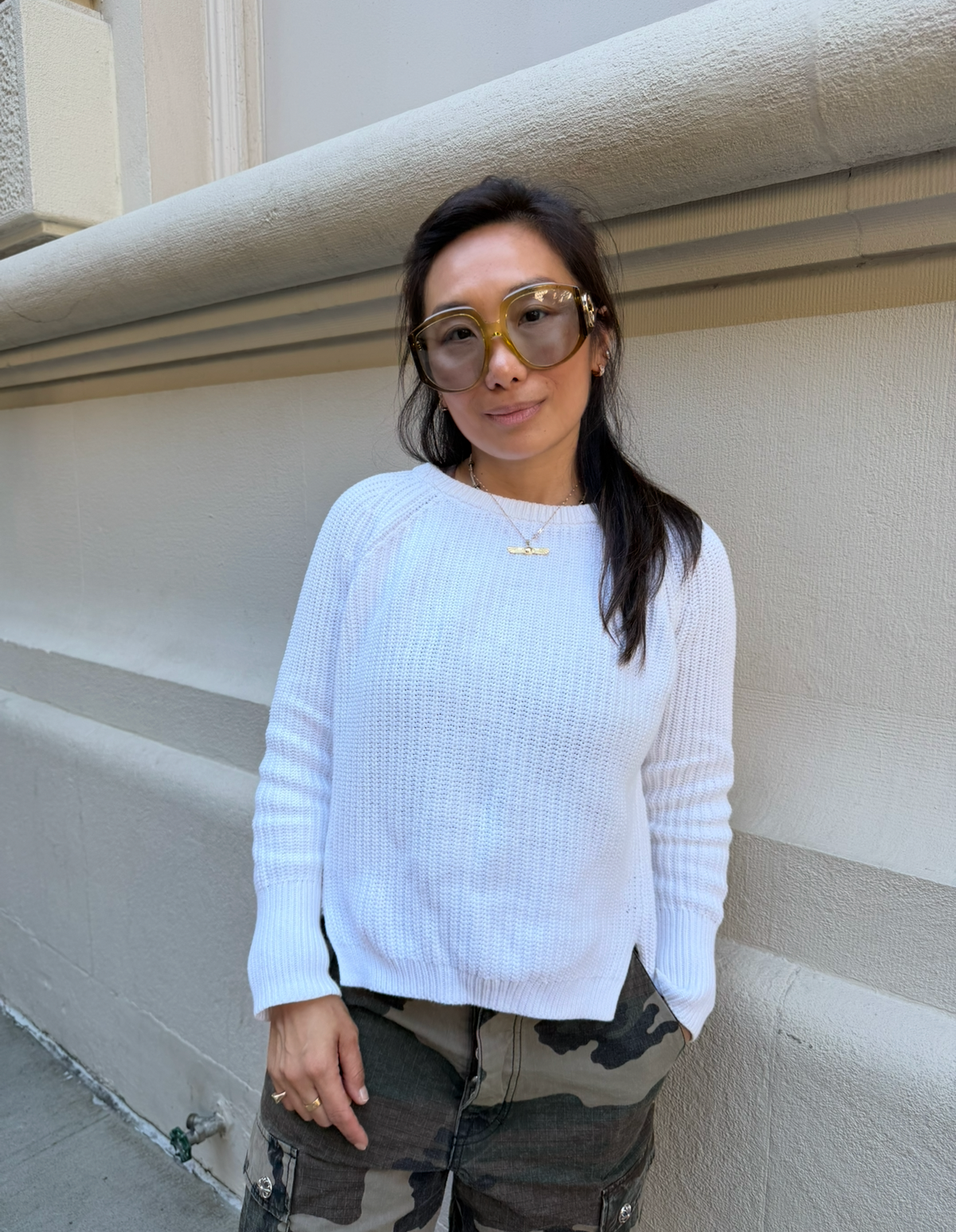 Gucci Khaki Green Oversized Sunglasses