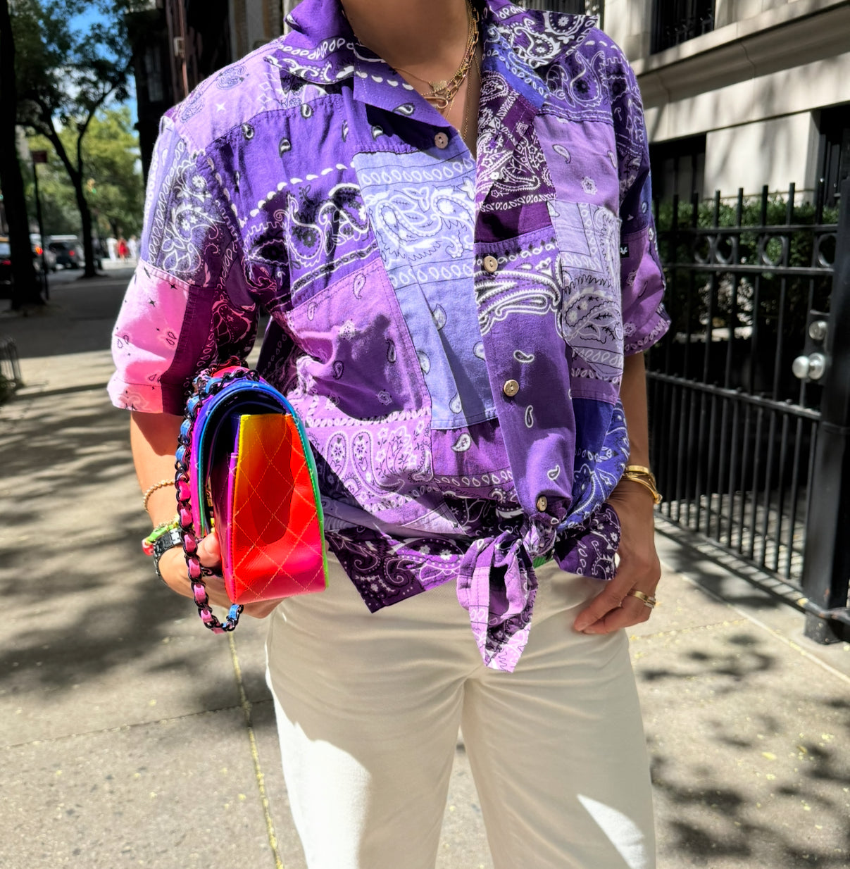 Chanel Rainbow Medium Classic Flapbag