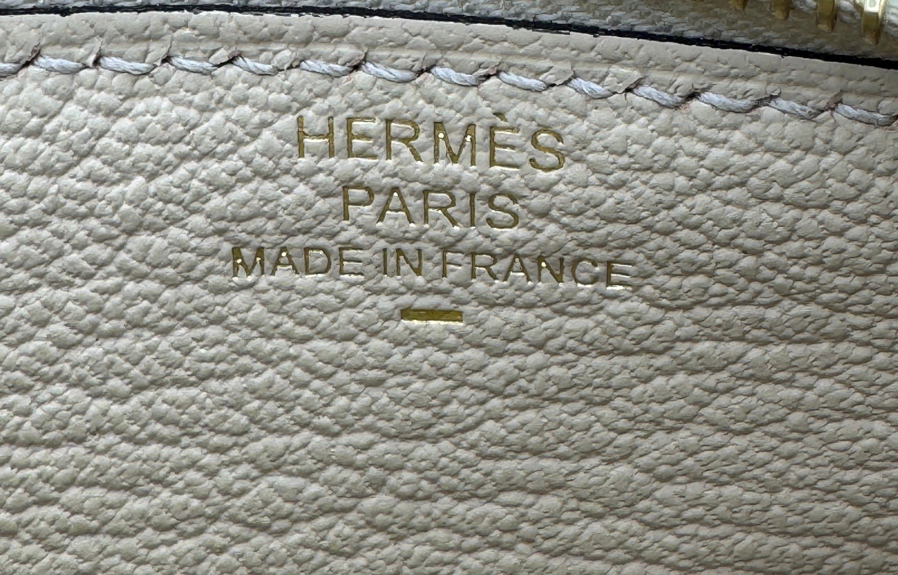 Hermès Constance Slim Wallet Shiny Niloticus Lizard Ficelle Rose Gold Hardware 