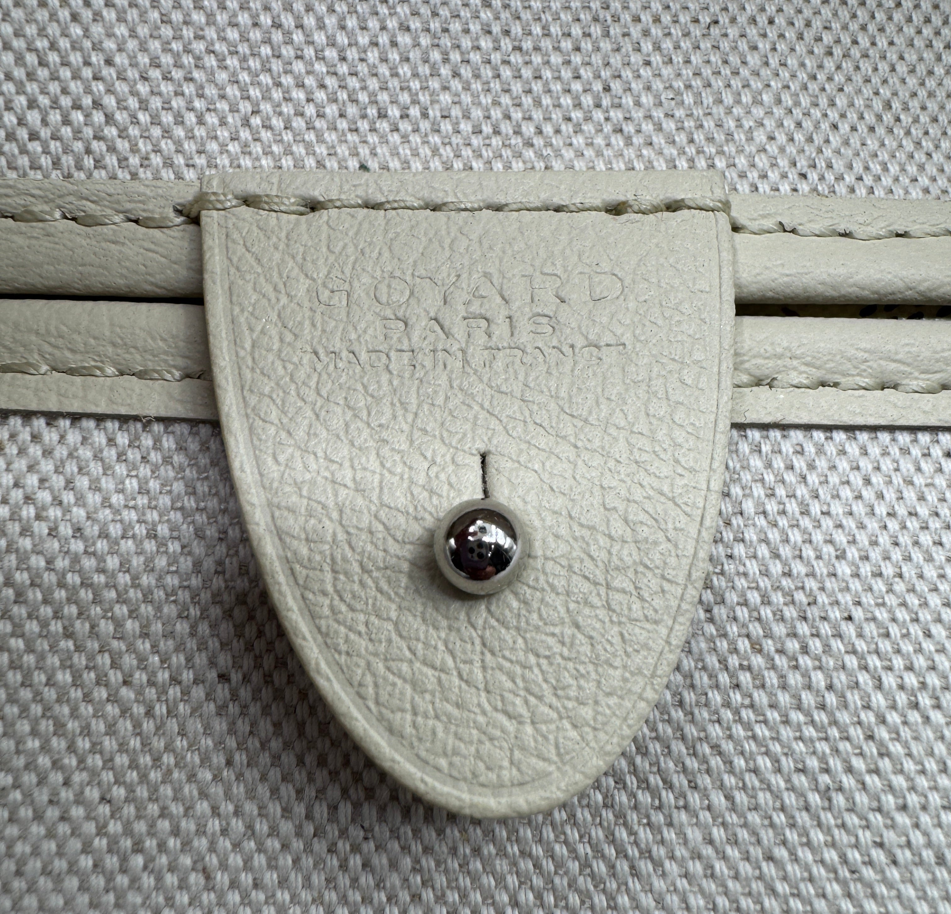 Goyard Artois Beige Sand Color Tote Bag