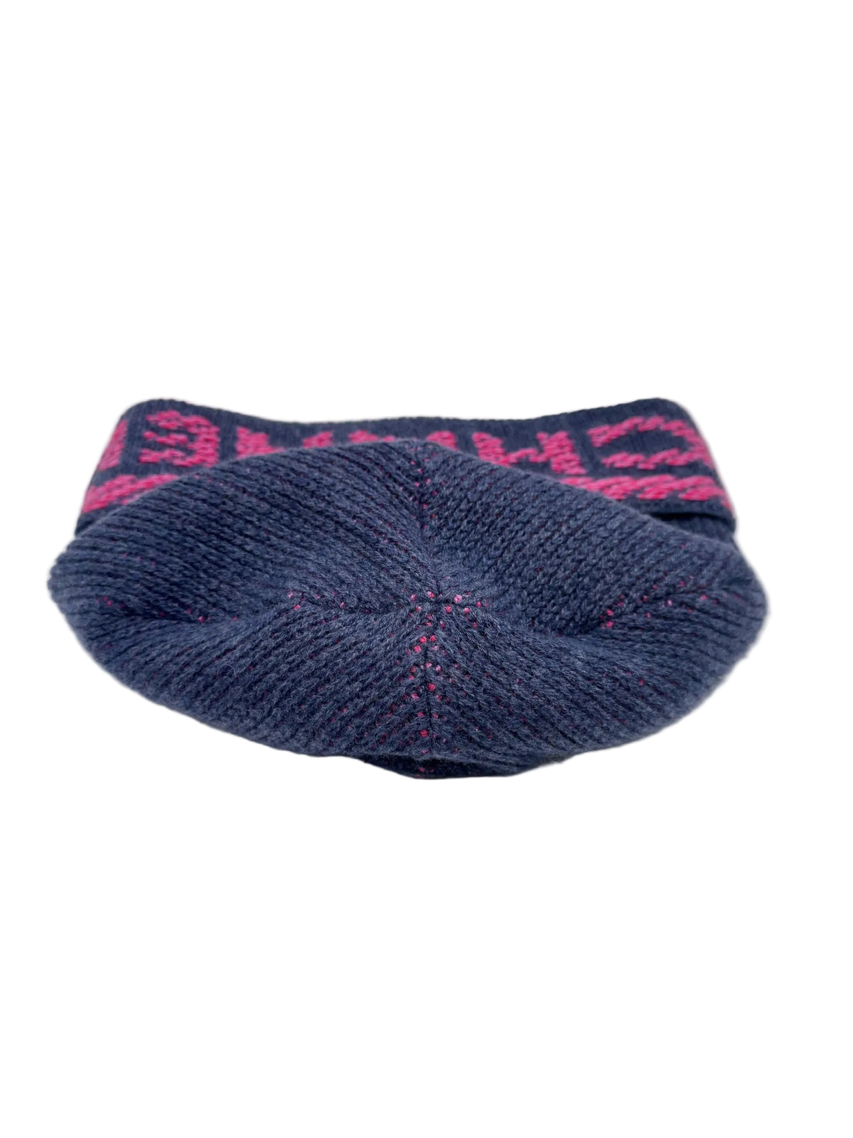 Chanel Blue and Pink Beanie